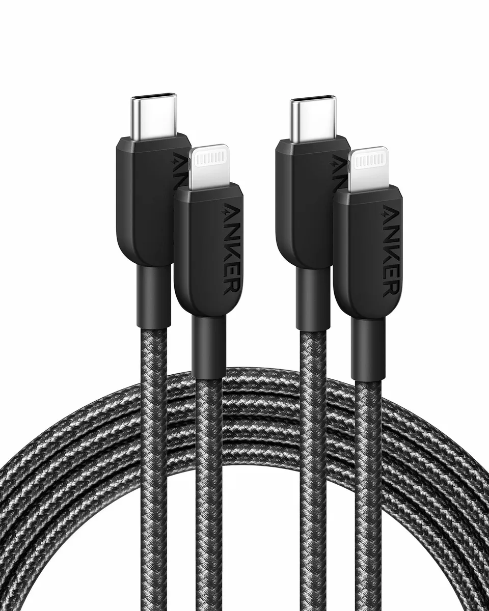 anker-c-ble-usb-c-vers-lightning-310-1-8-m-pack-de-2-noir image 1