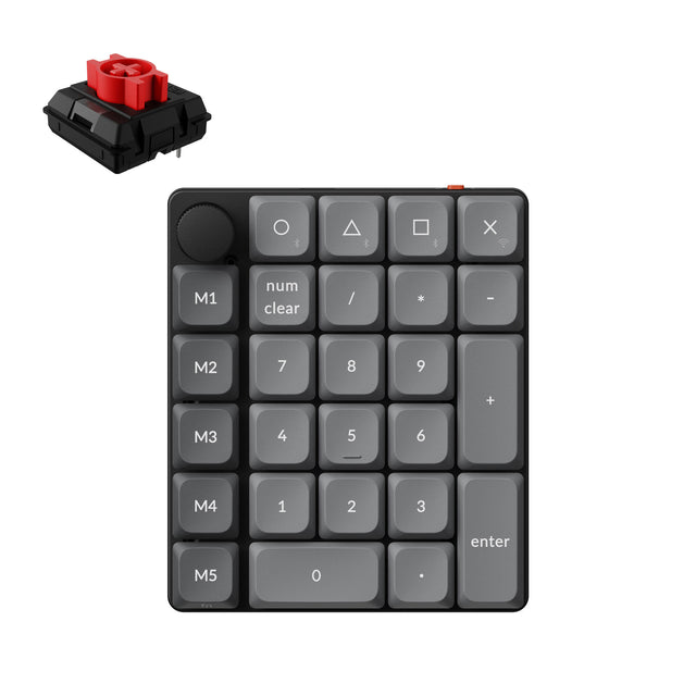 keychron-k0-max-pav-num-rique-m-canique-personnalis-sans-fil-ultra-fin-qmk image 1