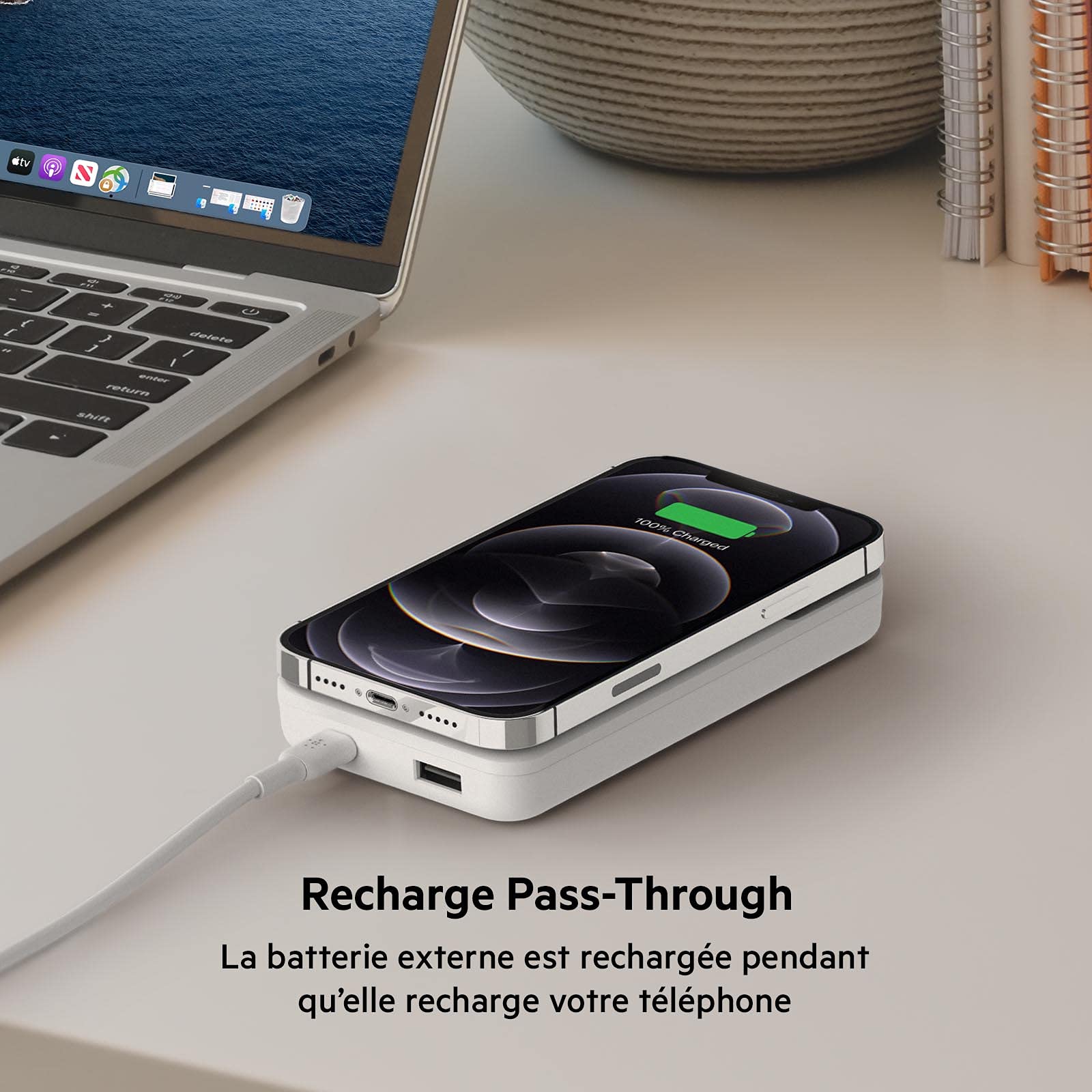 belkin-batterie-externe-sans-fil-magn-tique-10000-mah-compatible-magsafe-pour-ip image 6