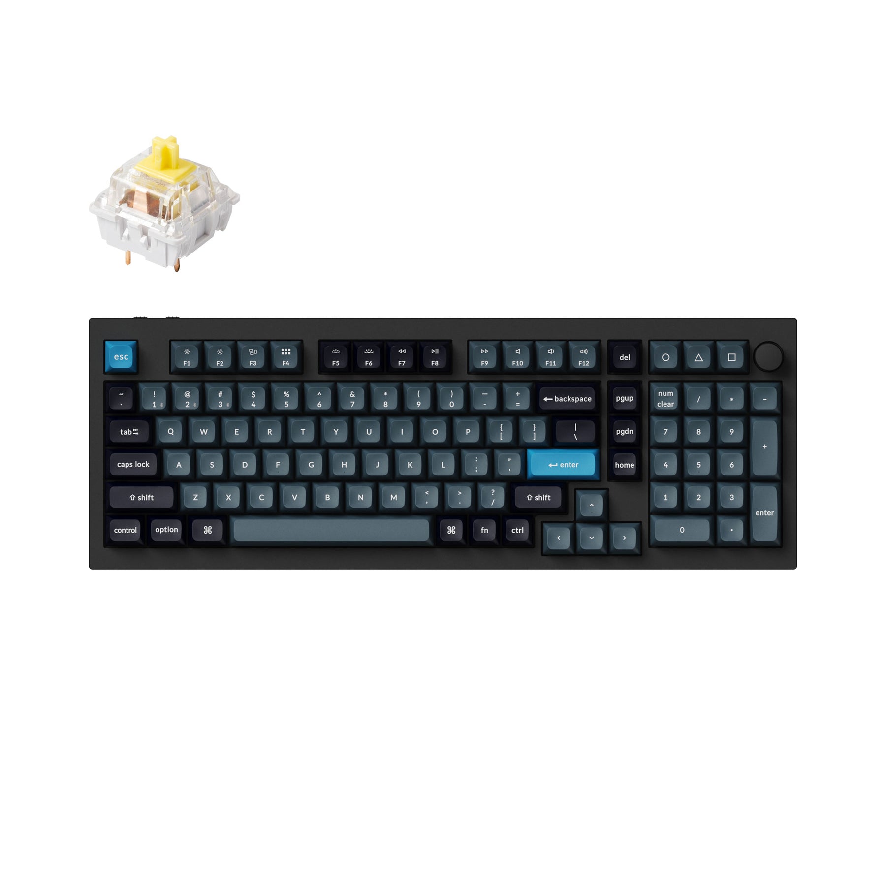 keychron-q5-pro-clavier-m-canique-custom-sans-fil-96-us-ansi-qmk-via image 3