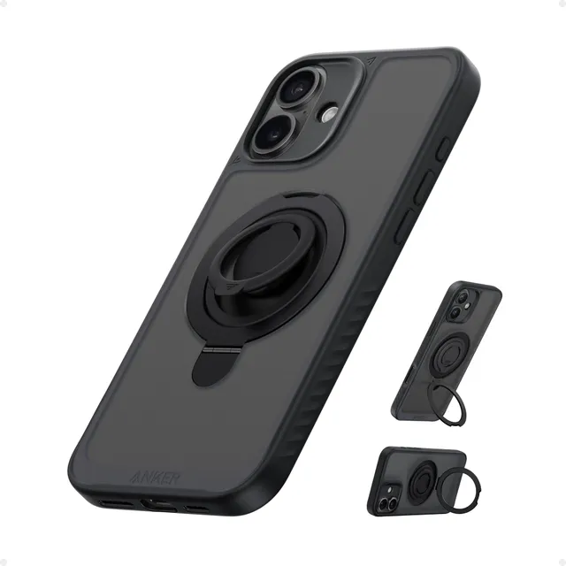 anker-maggo-anneau-magn-tique-support-bague-silicone-avec-b-quille-noir image 1