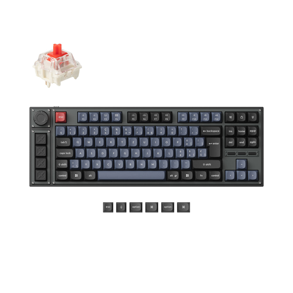 keychron-lemokey-l3-qmk-via-clavier-m-canique-custom-sans-fil-layout-iso image 7