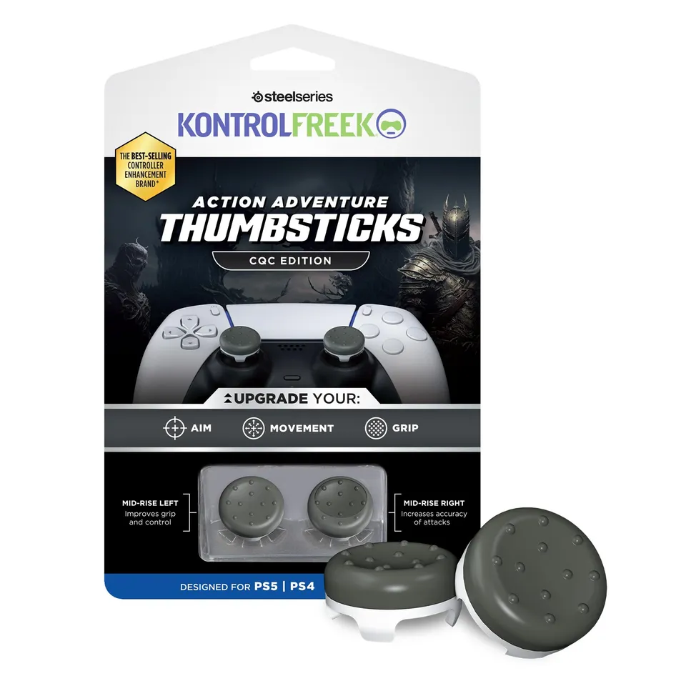 kontrolfreek-cqc-classic-grips-manette-ps5-ps4-gris-blanc image 1