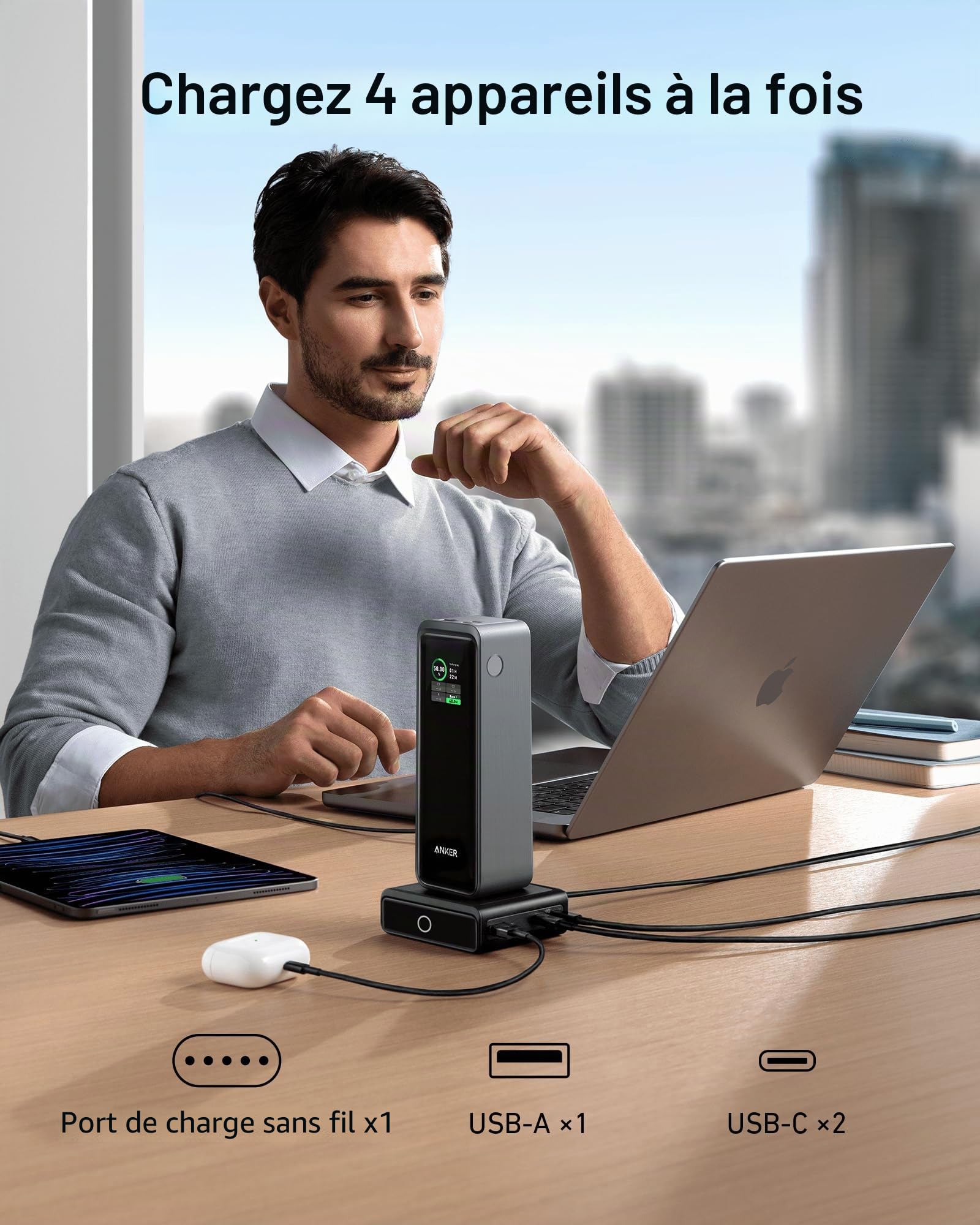 anker-prime-station-de-recharge-100w-a1902-pour-powerbank-anker-prime image 5