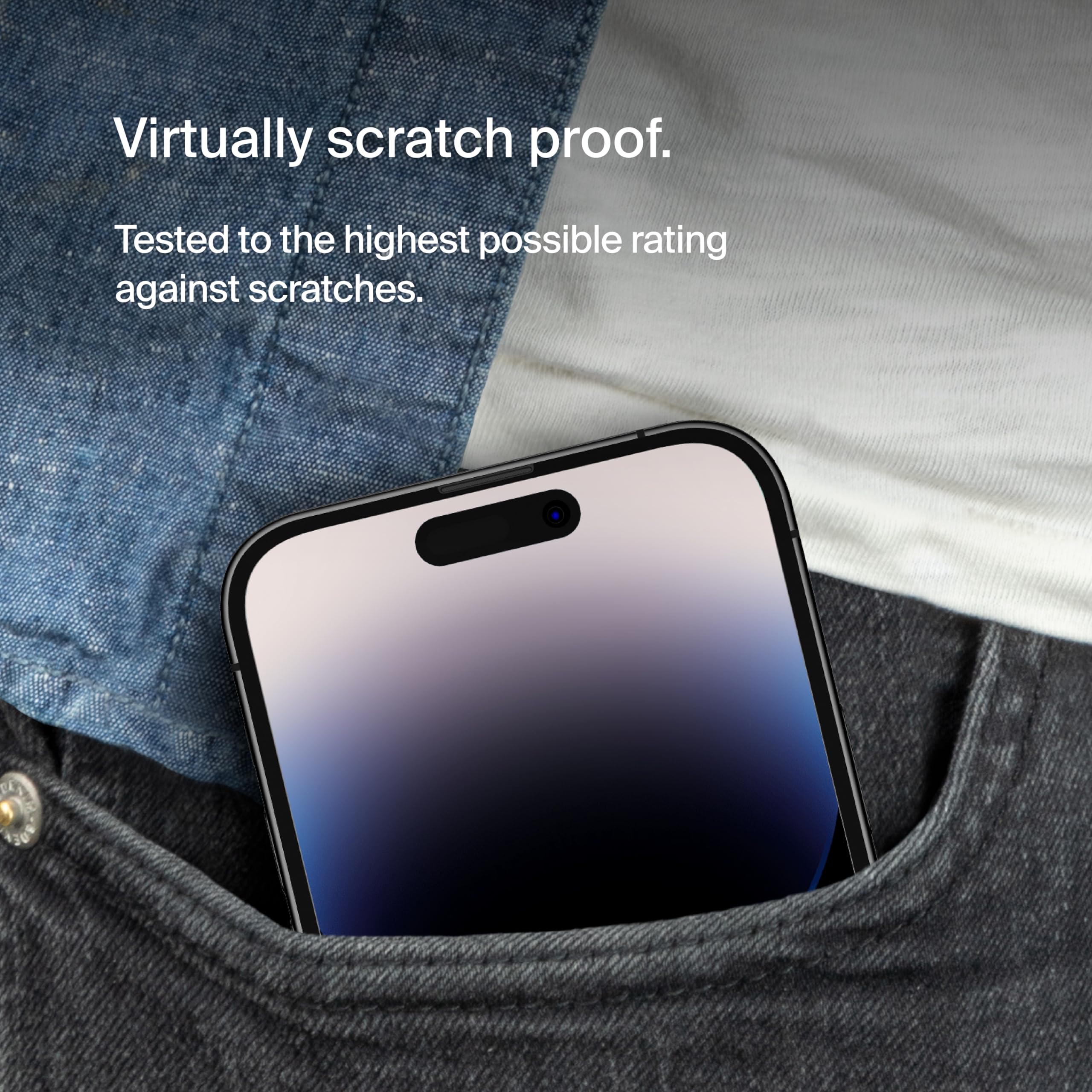belkin-tempered-glass-privacy-protection-d-cran-iphone-14-pro-avec-easy-align image 2