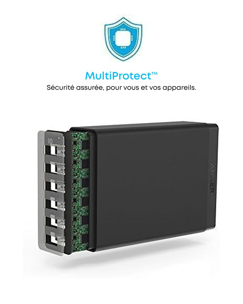 anker-powerport-6-ports-60w-chargeur-secteur-usb-avec-poweriq image 5