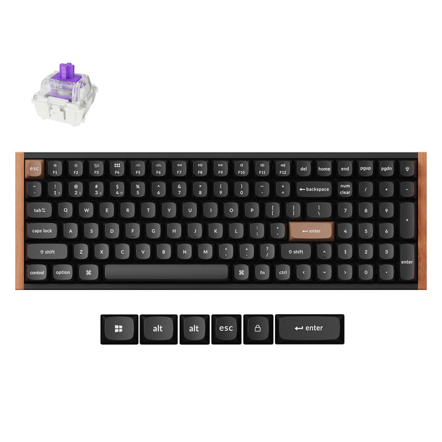 keychron-k4-he-wireless-clavier-custom-magn-tique-sans-fil-96 image 1