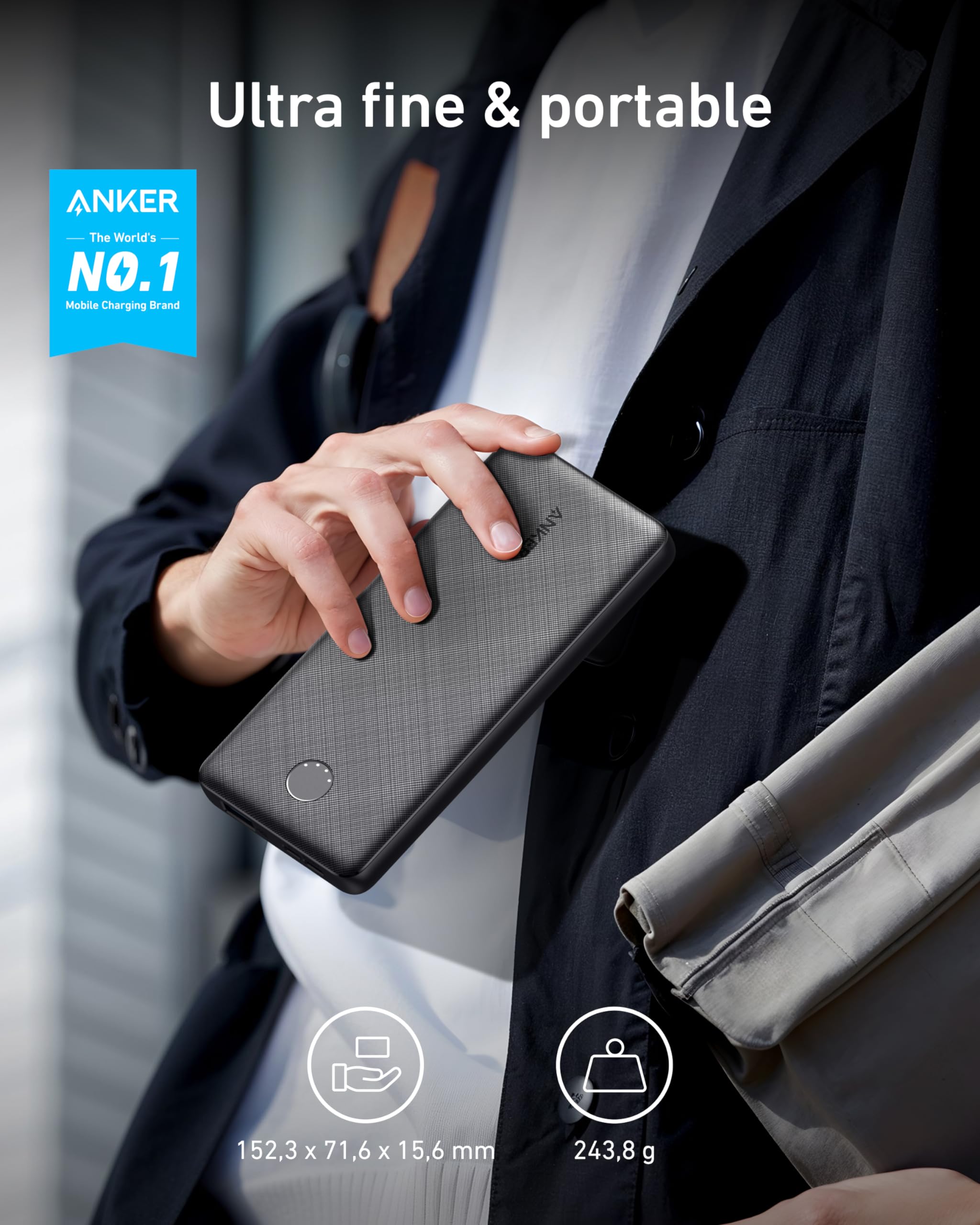anker-powercore-batterie-externe-10000-mah-poweriq-usb-c-ultra-fine image 3