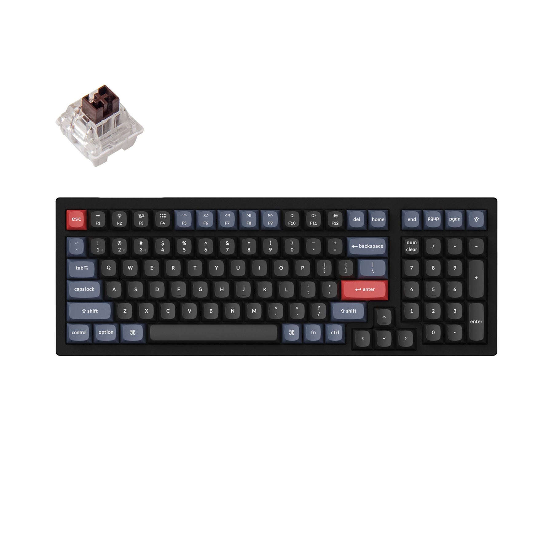 keychron-k4-pro-clavier-m-canique-sans-fil-96-qmk-via-us-ansi image 3
