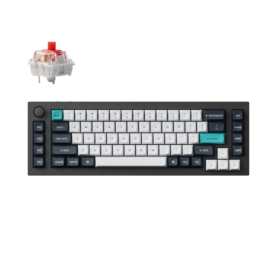 keychron-q65-max-clavier-m-canique-custom-sans-fil-qmk-via-ansi-us image 1