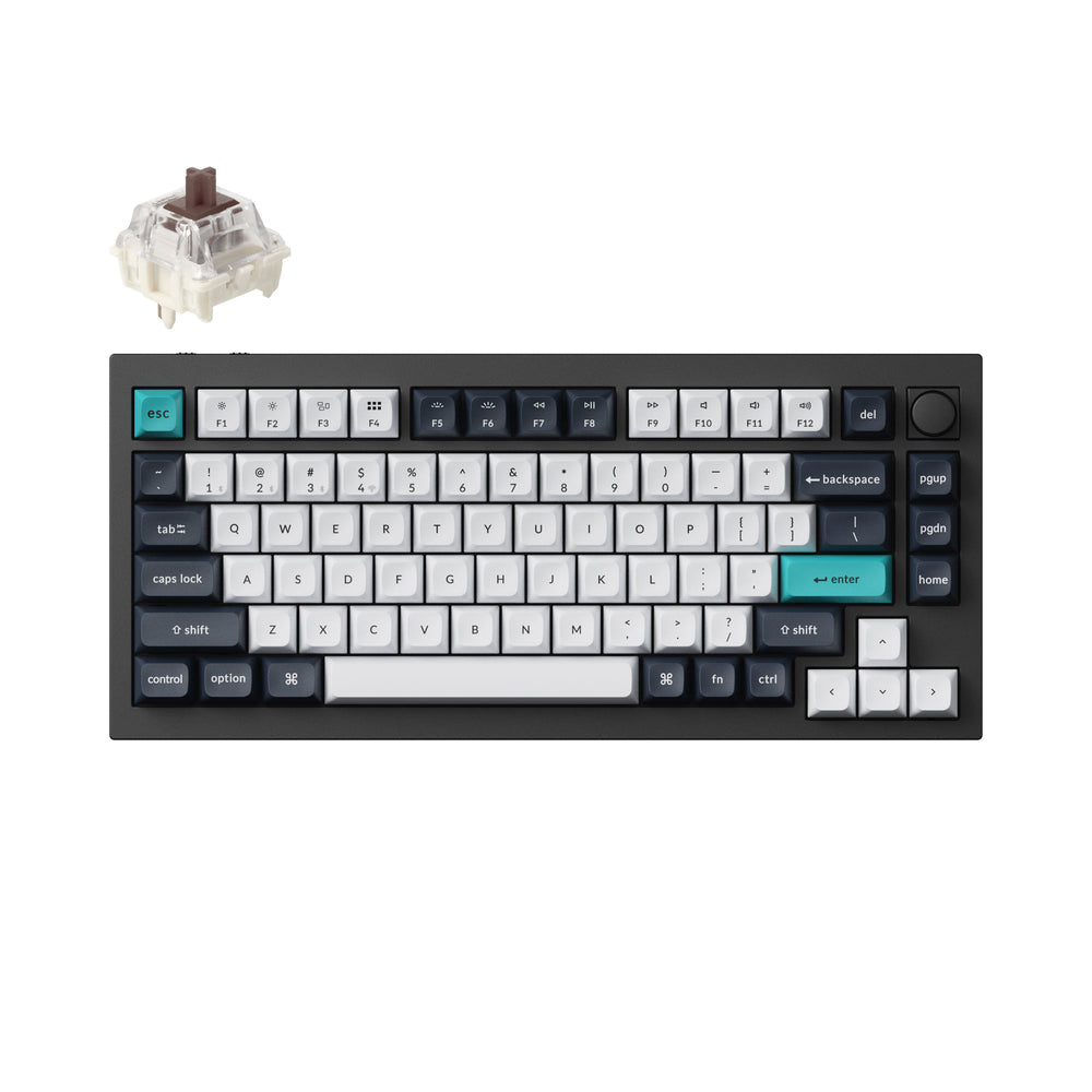 keychron-q1-max-clavier-m-canique-custom-sans-fil-qmk-via-us-ansi image 2