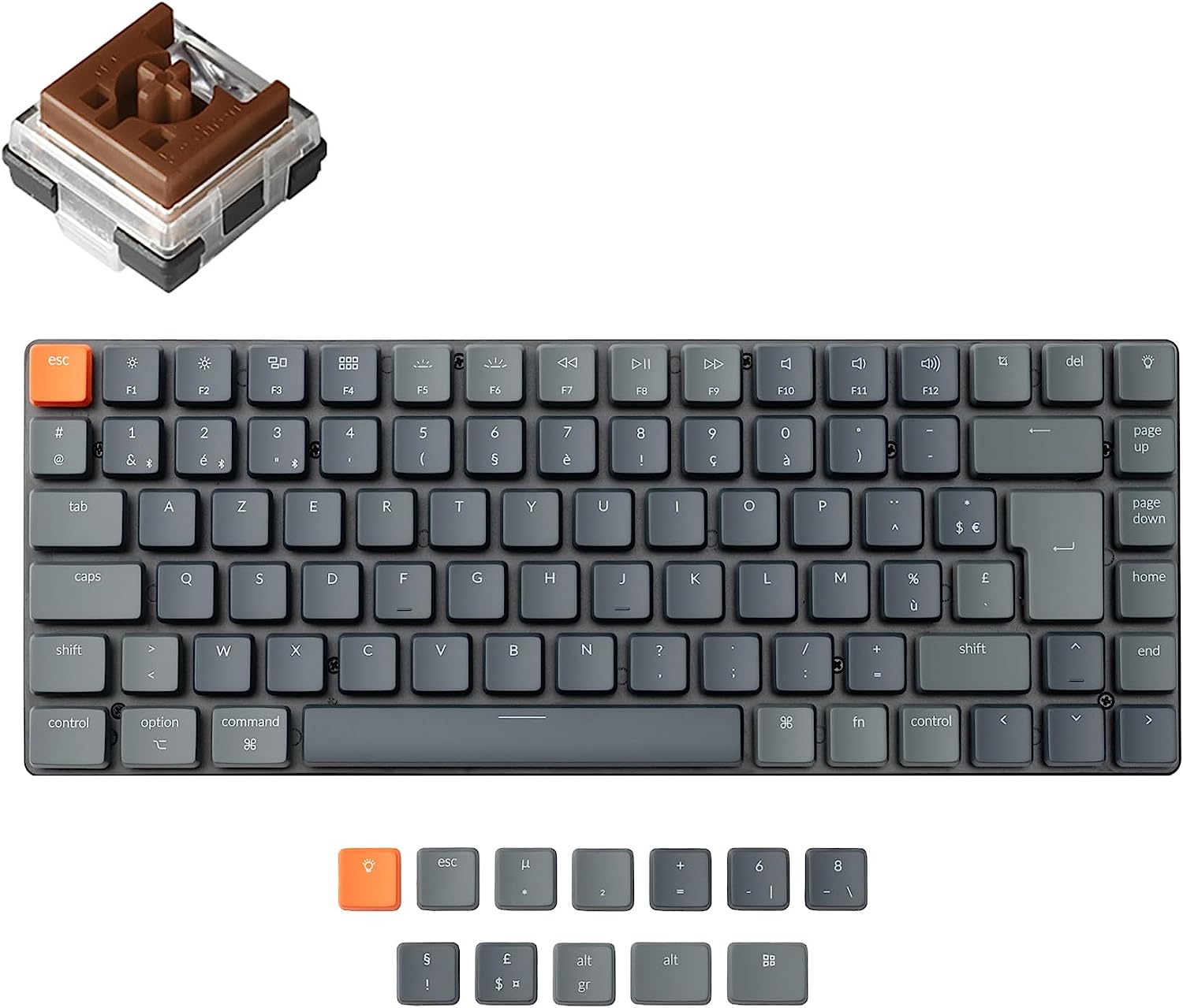 clavier-m-canique-sans-fil-ultra-fin-keychron-k3-version-2-fr-iso image 4