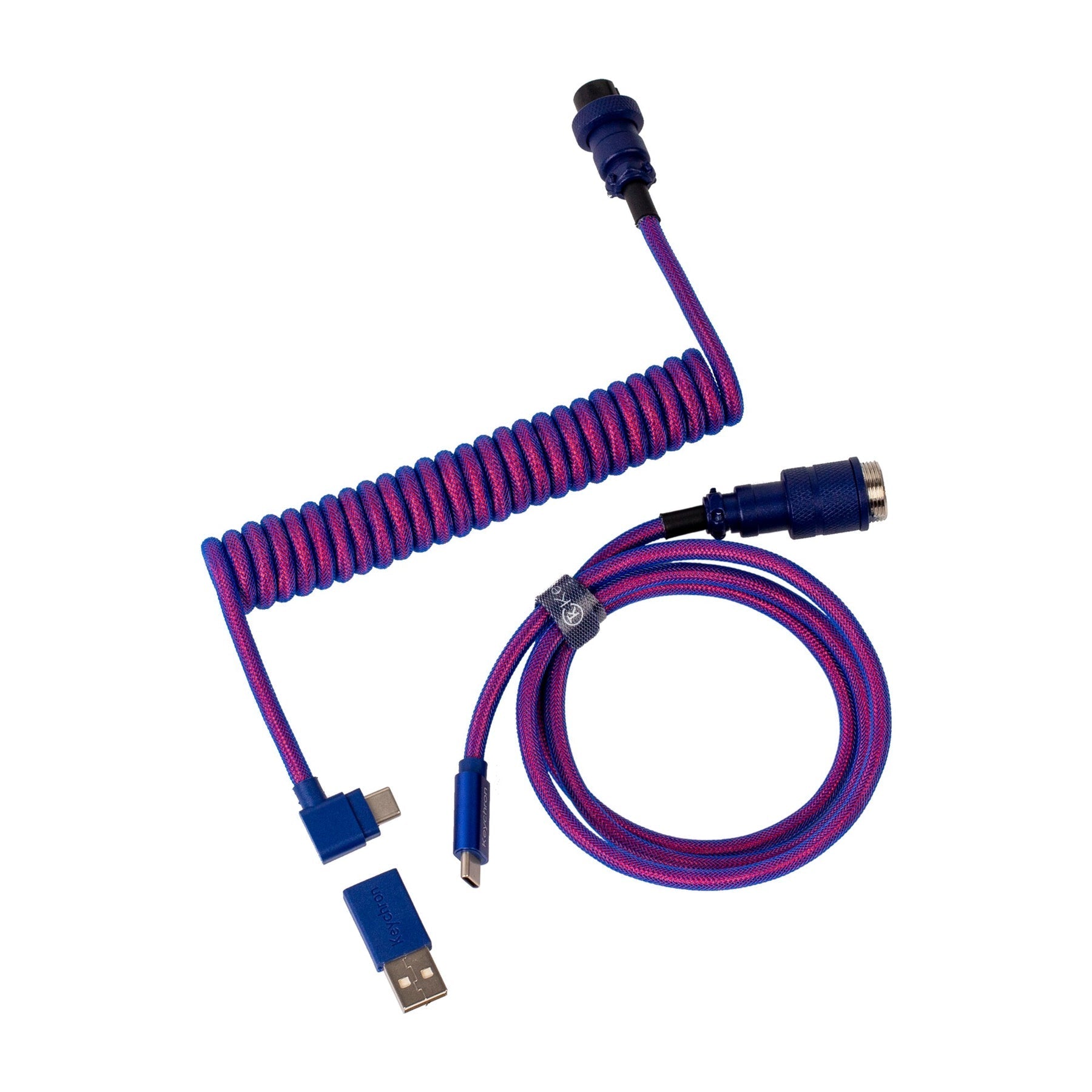 keychron-c-ble-aviateur-spiral-premium-c-ble-coiled-usb-c image 2