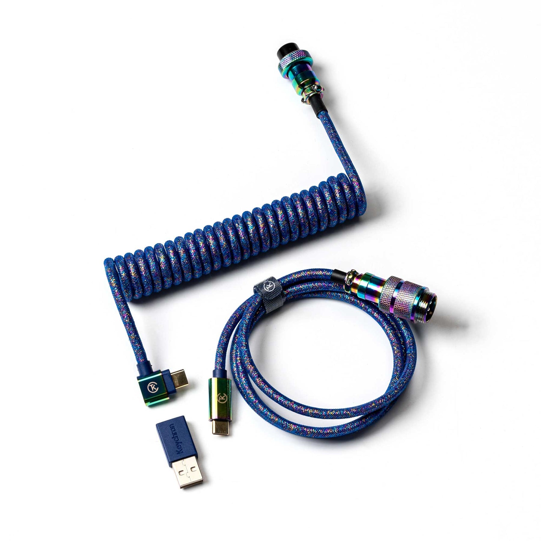 keychron-c-ble-aviateur-spiral-premium-c-ble-coiled-usb-c image 8