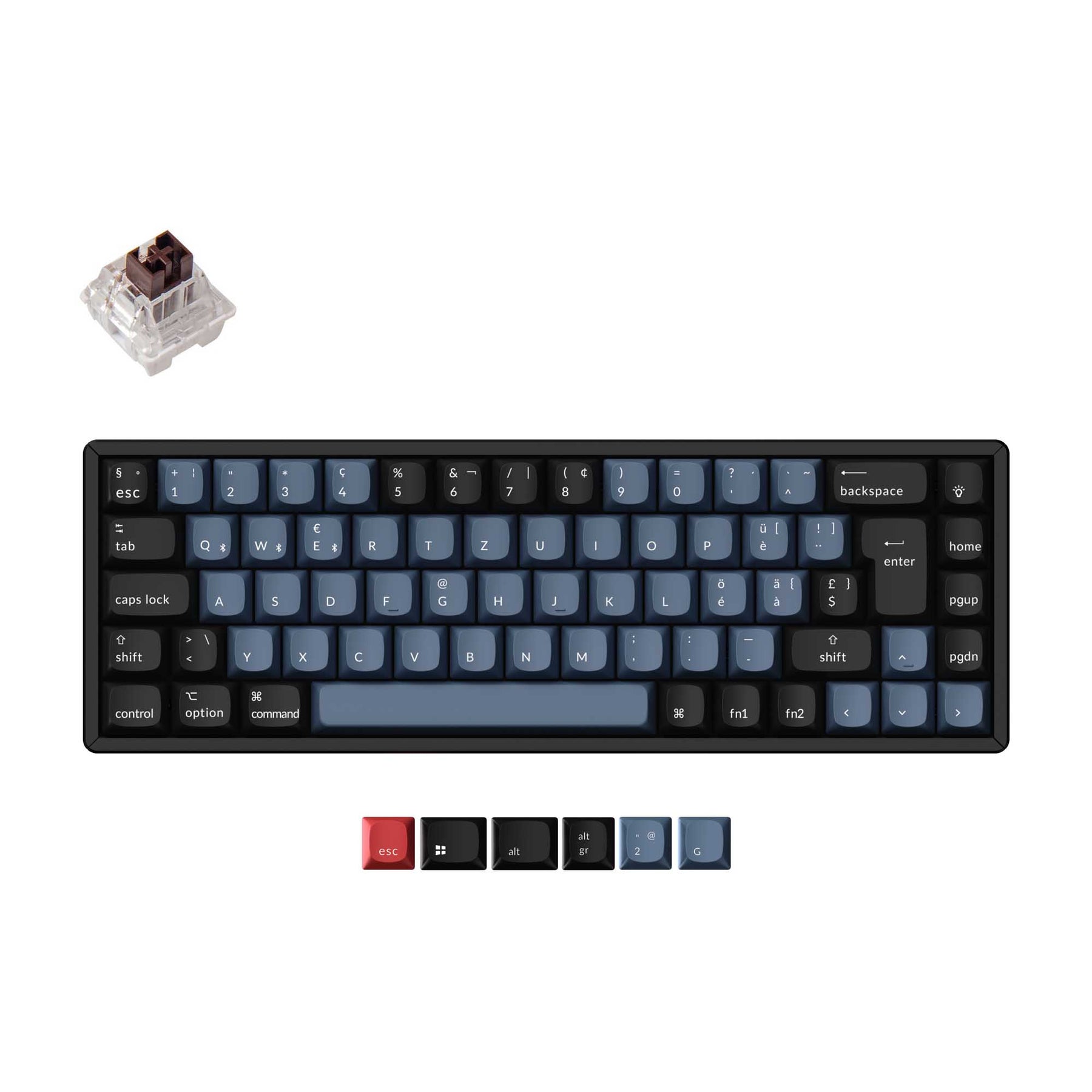 keychron-k6-pro-qmk-via-clavier-m-canique-sans-fil-65-iso-fran-ais image 8