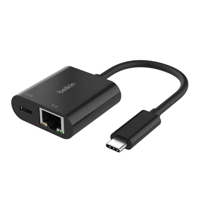 belkin-connect-adaptateur-usb-c-vers-ethernet-gigabit-recharge-100w-iphone-samsu image 1