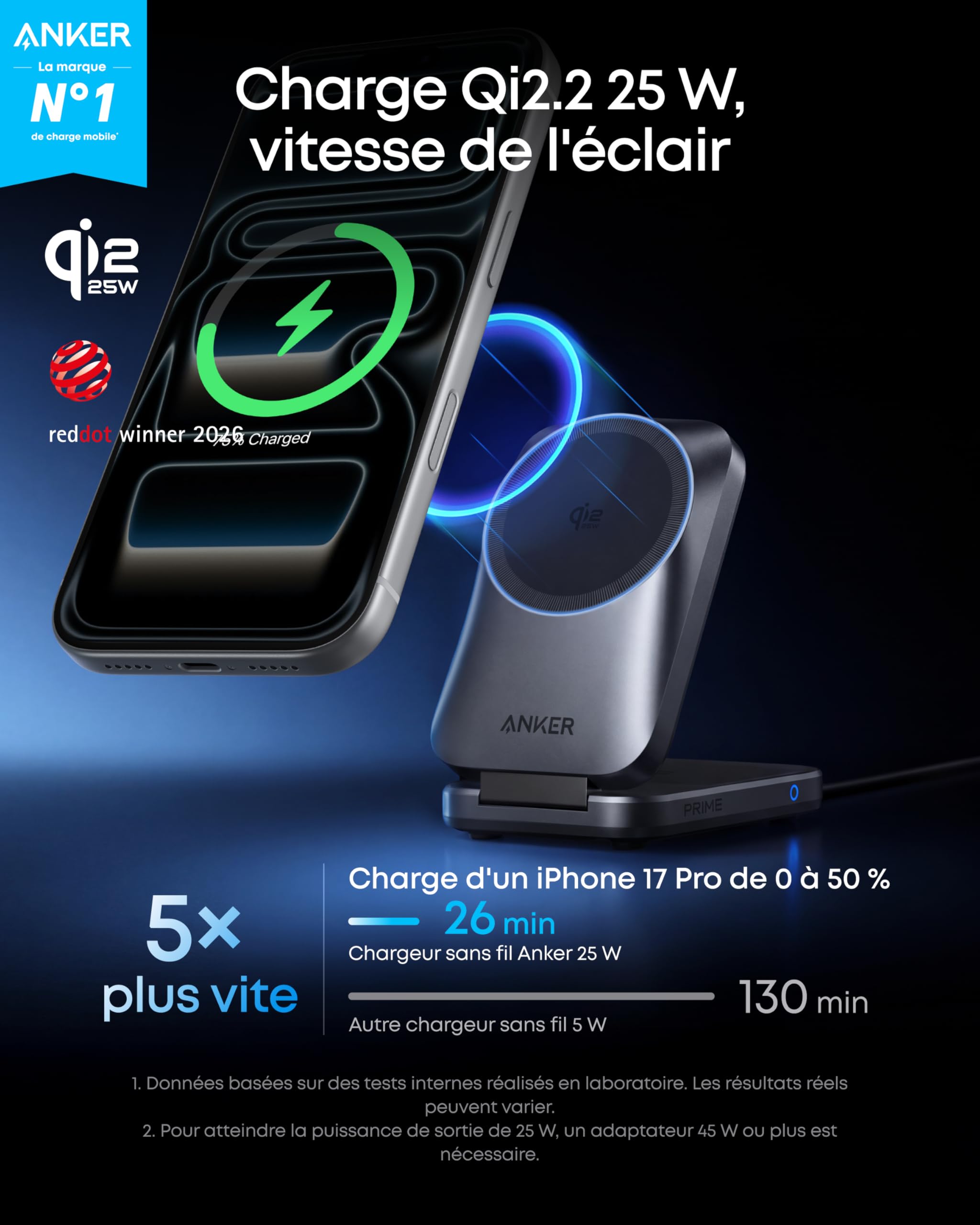 anker-prime-station-de-charge-pliable-3-en-1-qi2-25w-magsafe-pour-iphone-et-appl image 2