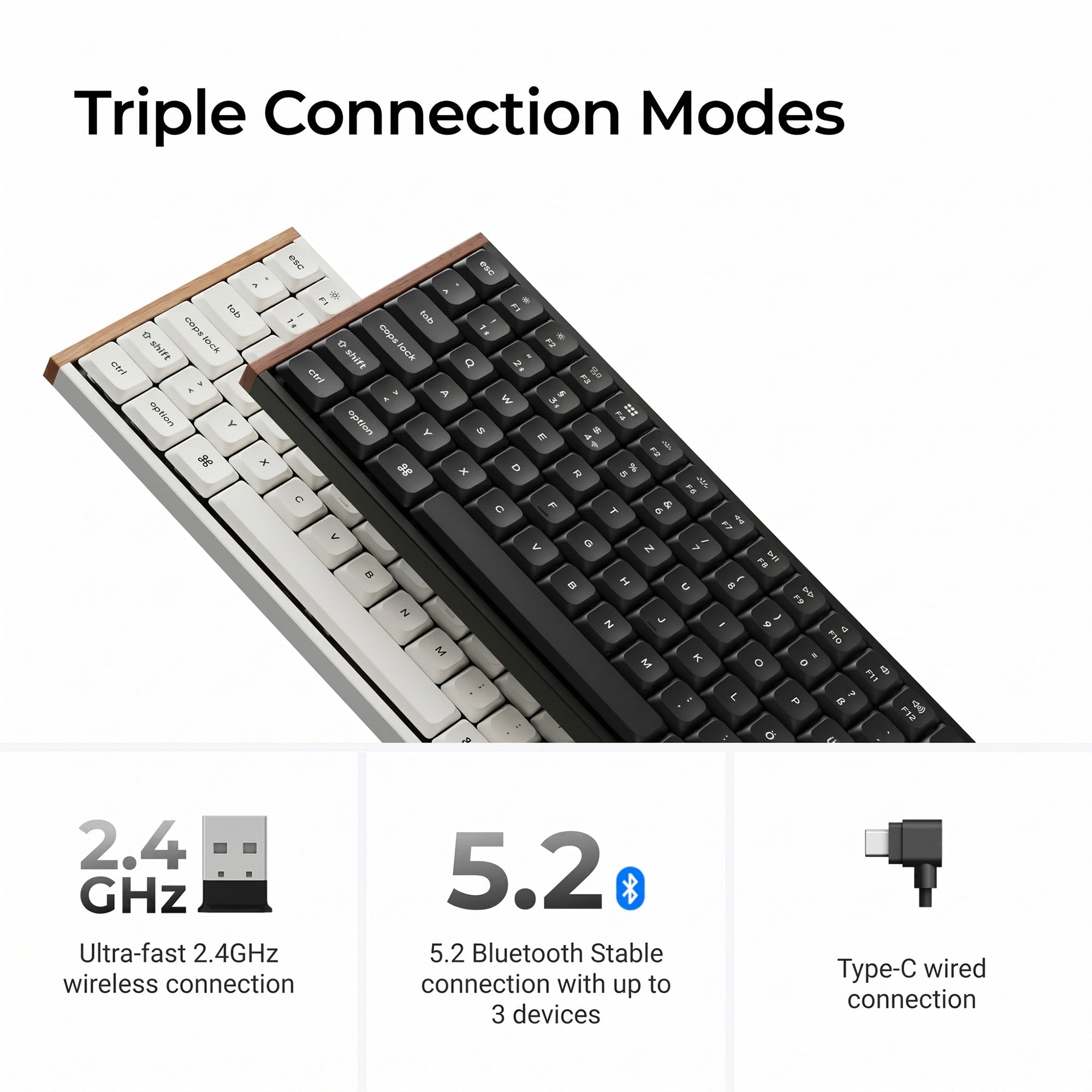 keychron-k3-ultra-8k-clavier-m-canique-ultra-fin-sans-fil-low-profile-75-iso image 2