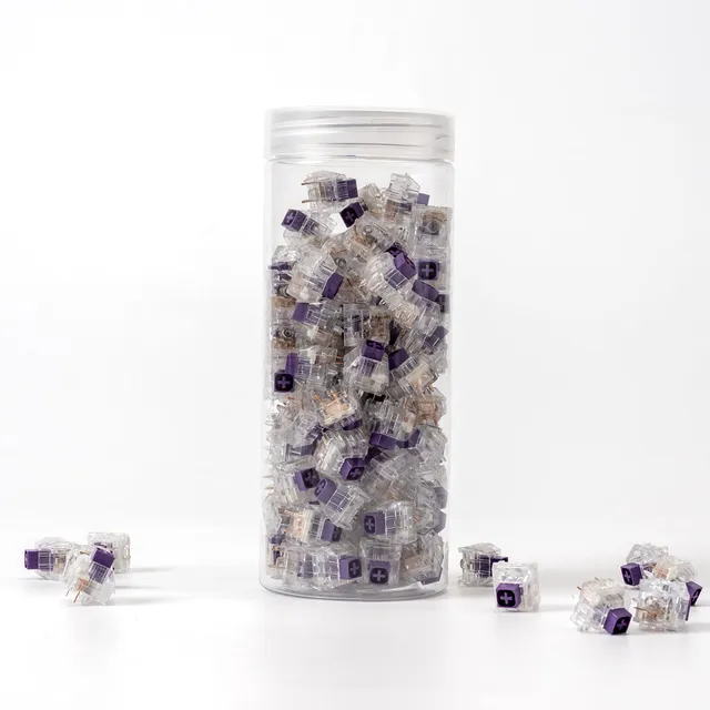 keychron-kailh-crystal-royal-box-switch-tactile-110-pcs image 1