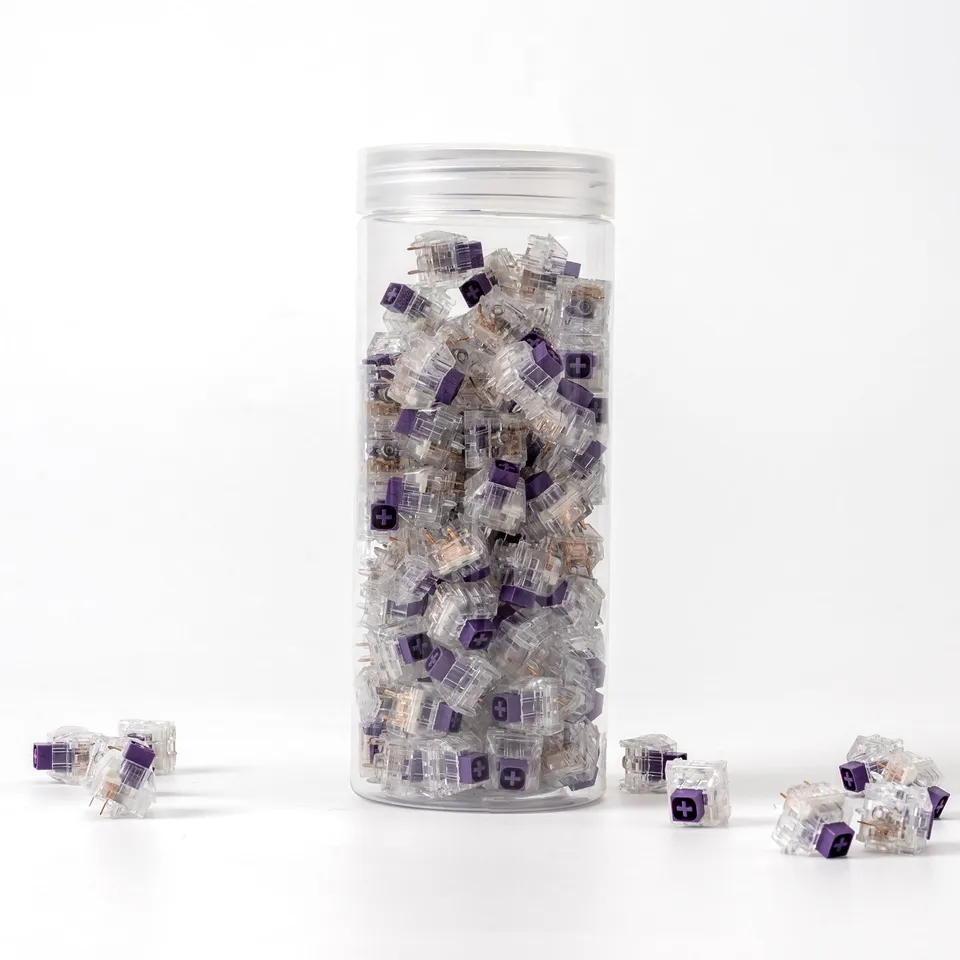 keychron-kailh-crystal-royal-box-switch-tactile-110-pcs image 1