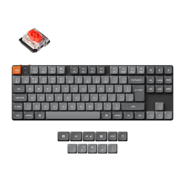 keychron-k1-max-qmk-clavier-m-canique-custom-sans-fil-80-tkl-ultra-fin-collectio image 1