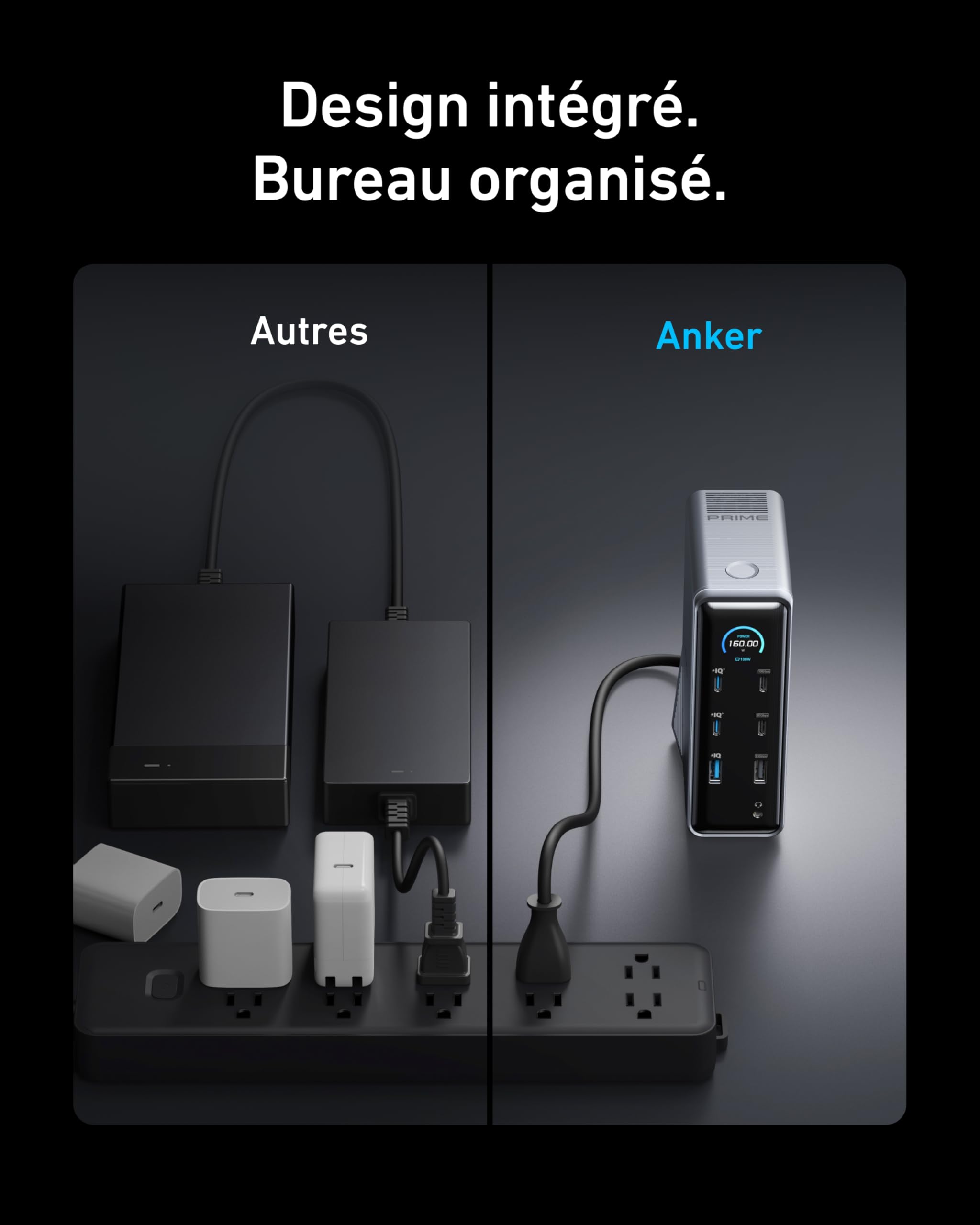 anker-prime-station-d-accueil-160w-14-ports-double-4k-10-gbit-s-pour-dell-macboo image 4
