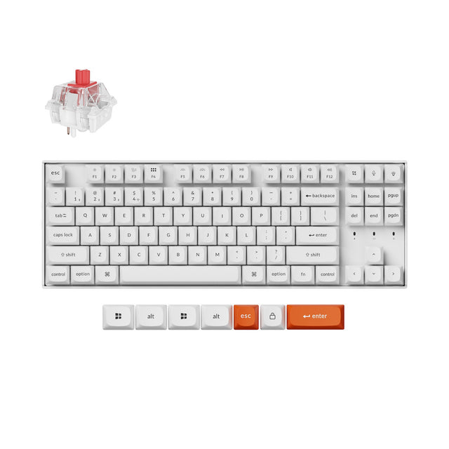 keychron-k8-max-qmk-clavier-m-canique-sans-fil-80-tkl-us-ansi image 7