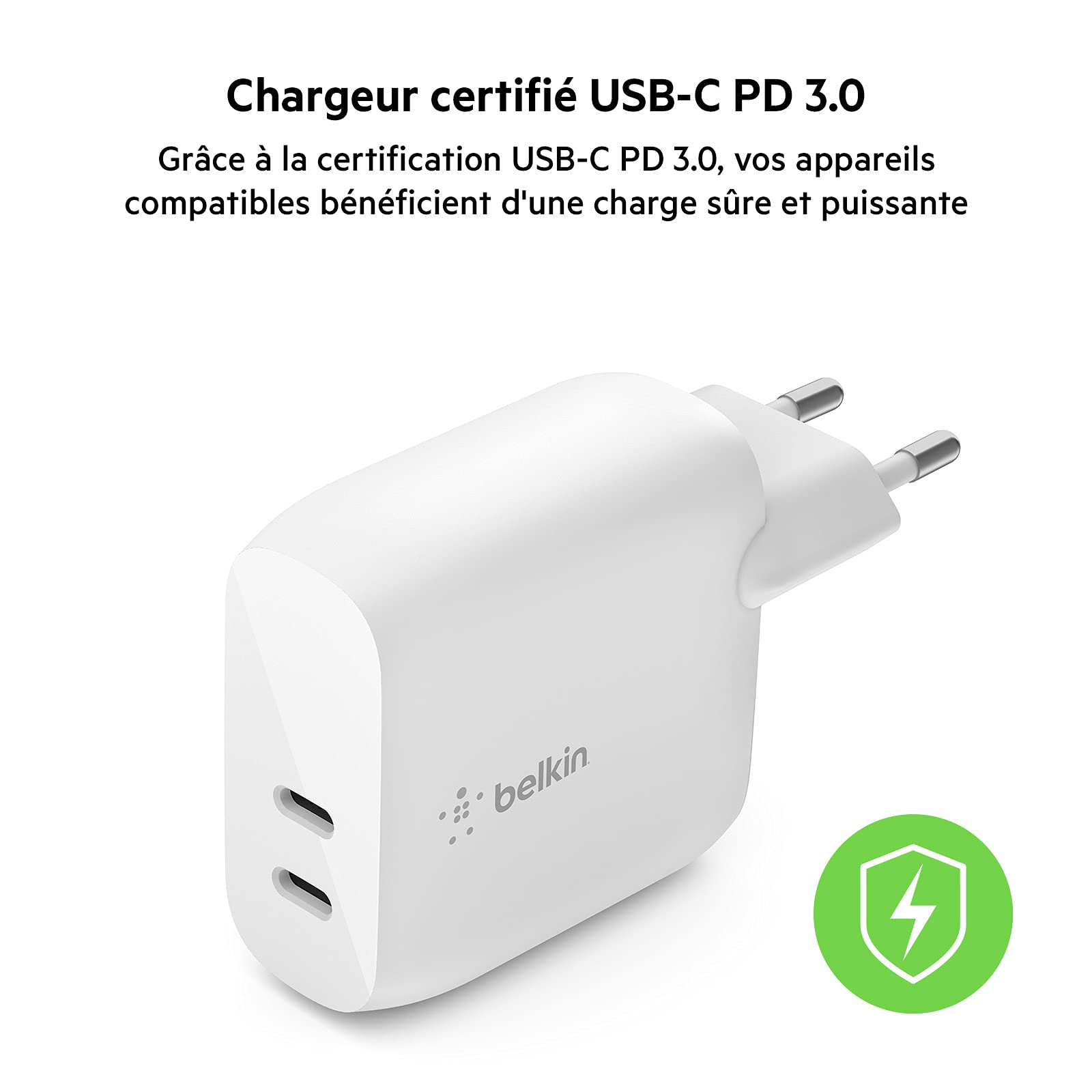 belkin-chargeur-secteur-double-usb-c-pd-40w-2x20w image 4