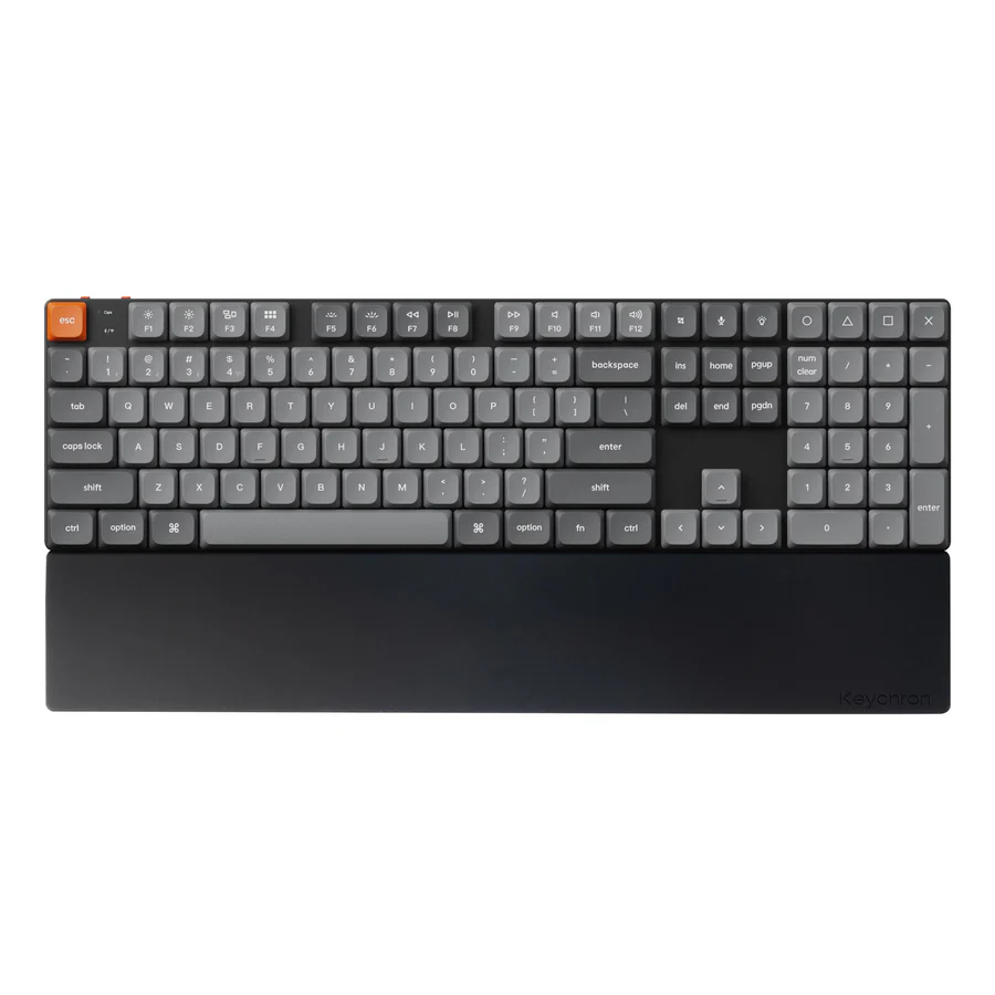 keychron-repose-poignet-silicone-profil-bas image 6