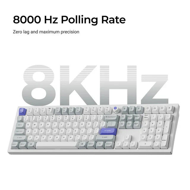 keychron-q6-he-8k-clavier-magn-tique-filaire-100-us-ansi-avec-bouton image 5