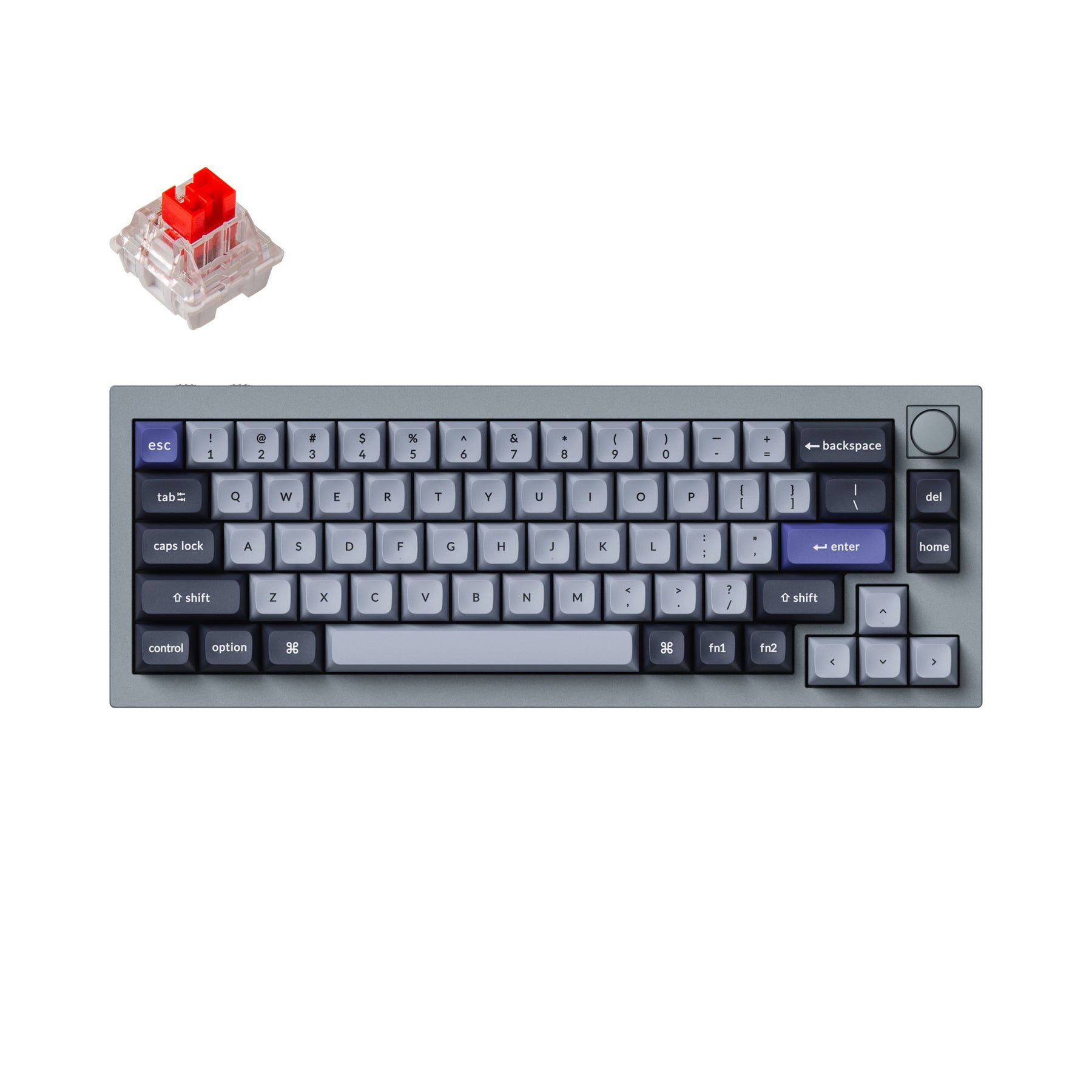keychron-q2-pro-clavier-m-canique-custom-sans-fil-qmk-via-ansi-us image 4