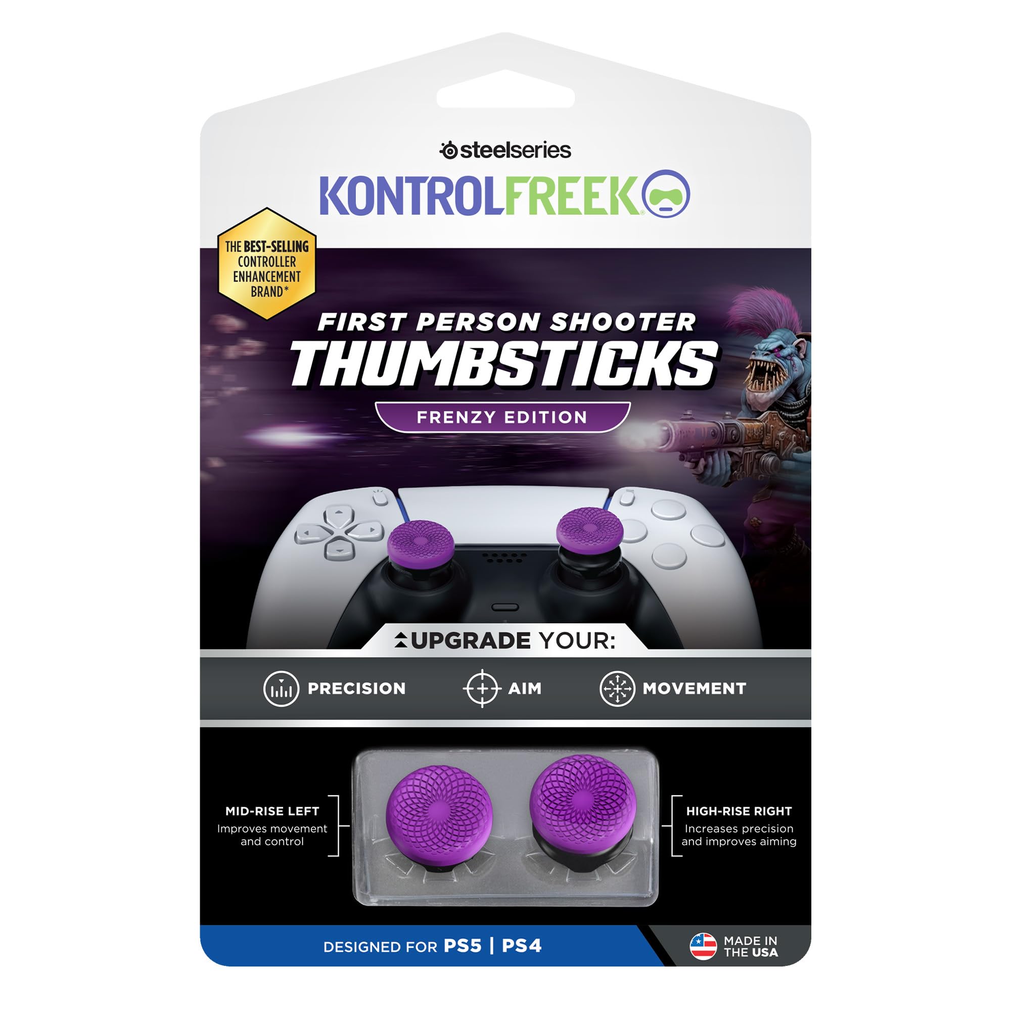 kontrolfreek-fps-freek-frenzy-grips-manette-ps5-ps4-violet image 6