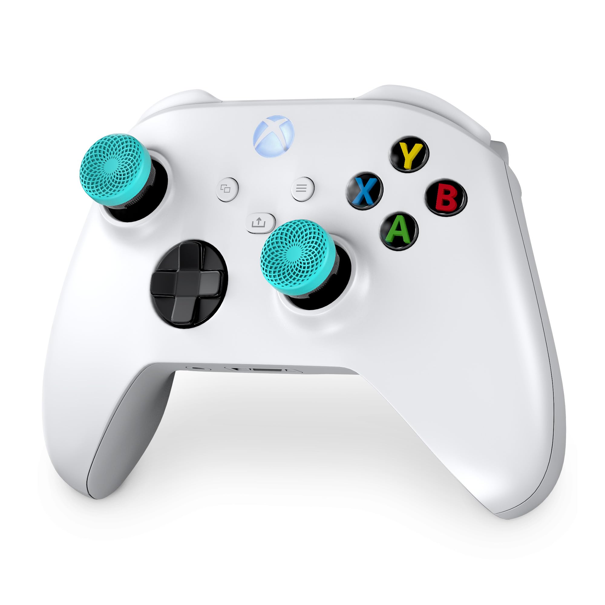 kontrolfreek-lotus-grips-xbox-rehausseurs-joystick-mid-rise-turquoise-x2 image 4