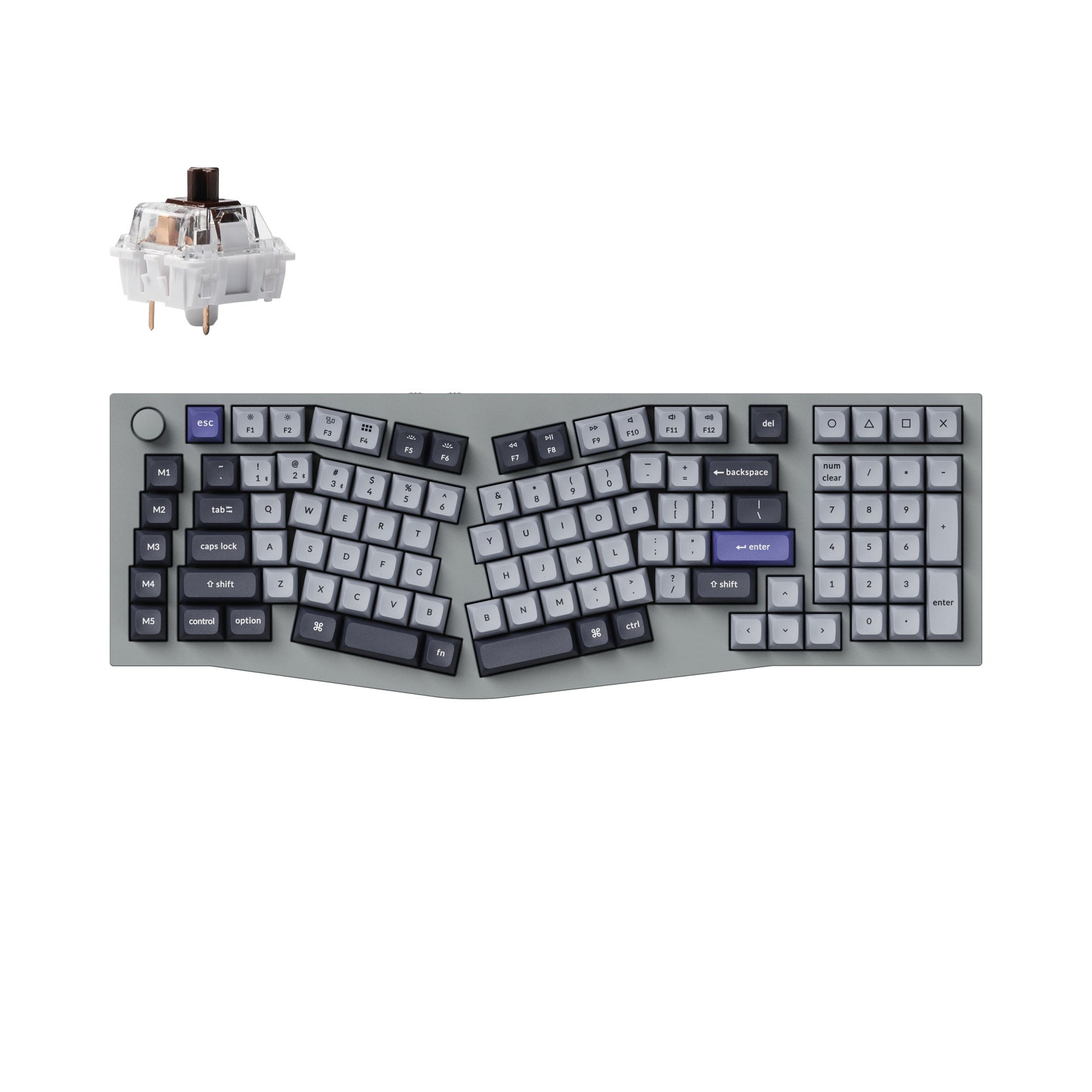 keychron-q13-pro-alice-layout-clavier-m-canique-custom-sans-fil-qmk-via-us-ansi image 5
