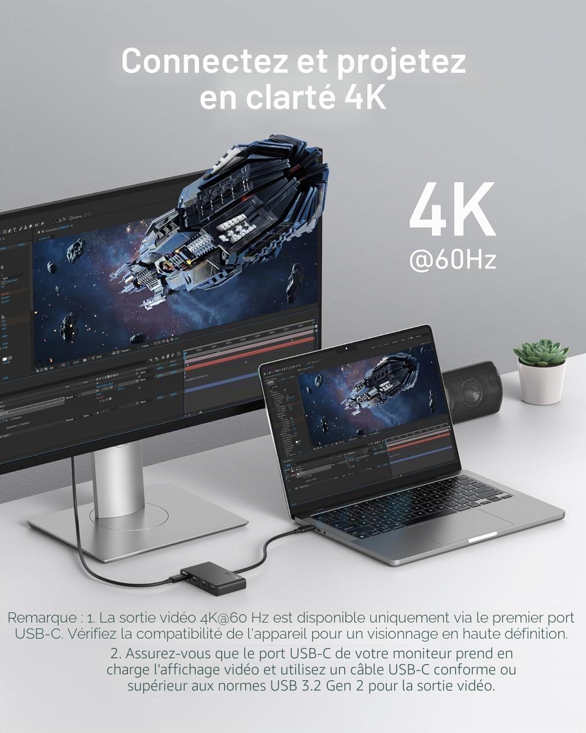 anker-hub-usb-c-4-en-1-10-gbps-4k-60hz-pd-100w image 3