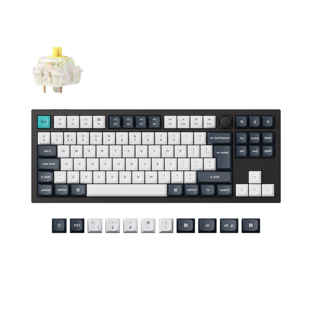 keychron-q3-max-clavier-m-canique-custom-sans-fil-qmk-via-tkl-80-layout-iso image 6
