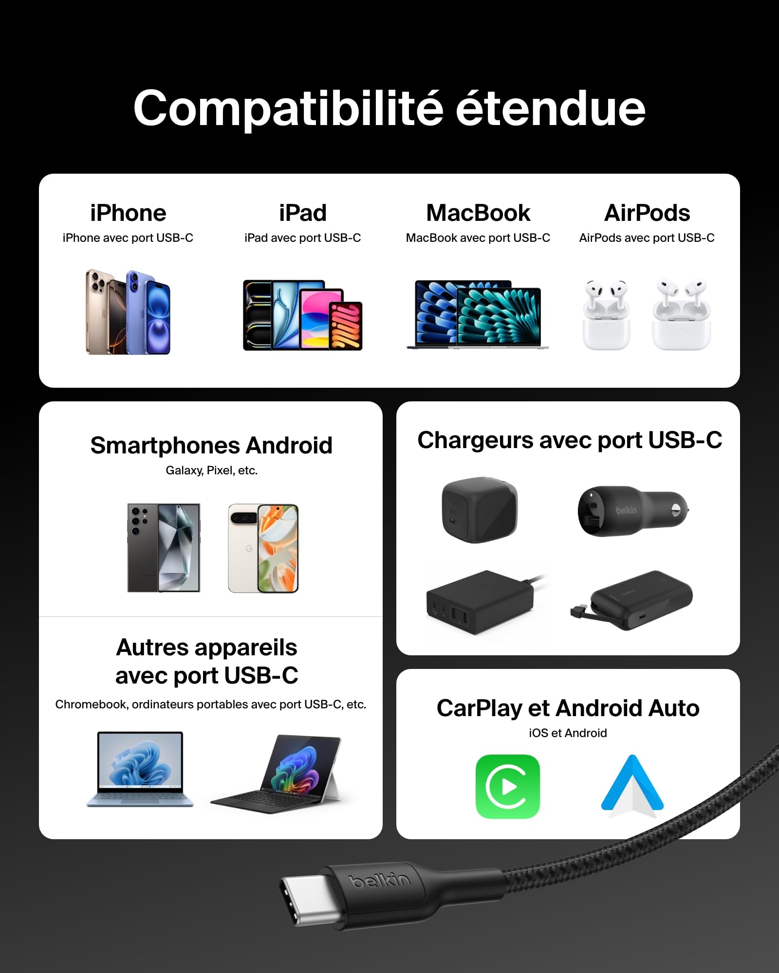 belkin-eco-c-ble-usb-c-vers-usb-c-tress-2-m-240w-noir-usb-2-0 image 7