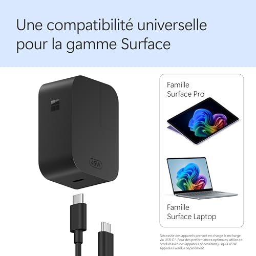 microsoft-surface-chargeur-usb-c-45w-universel image 6