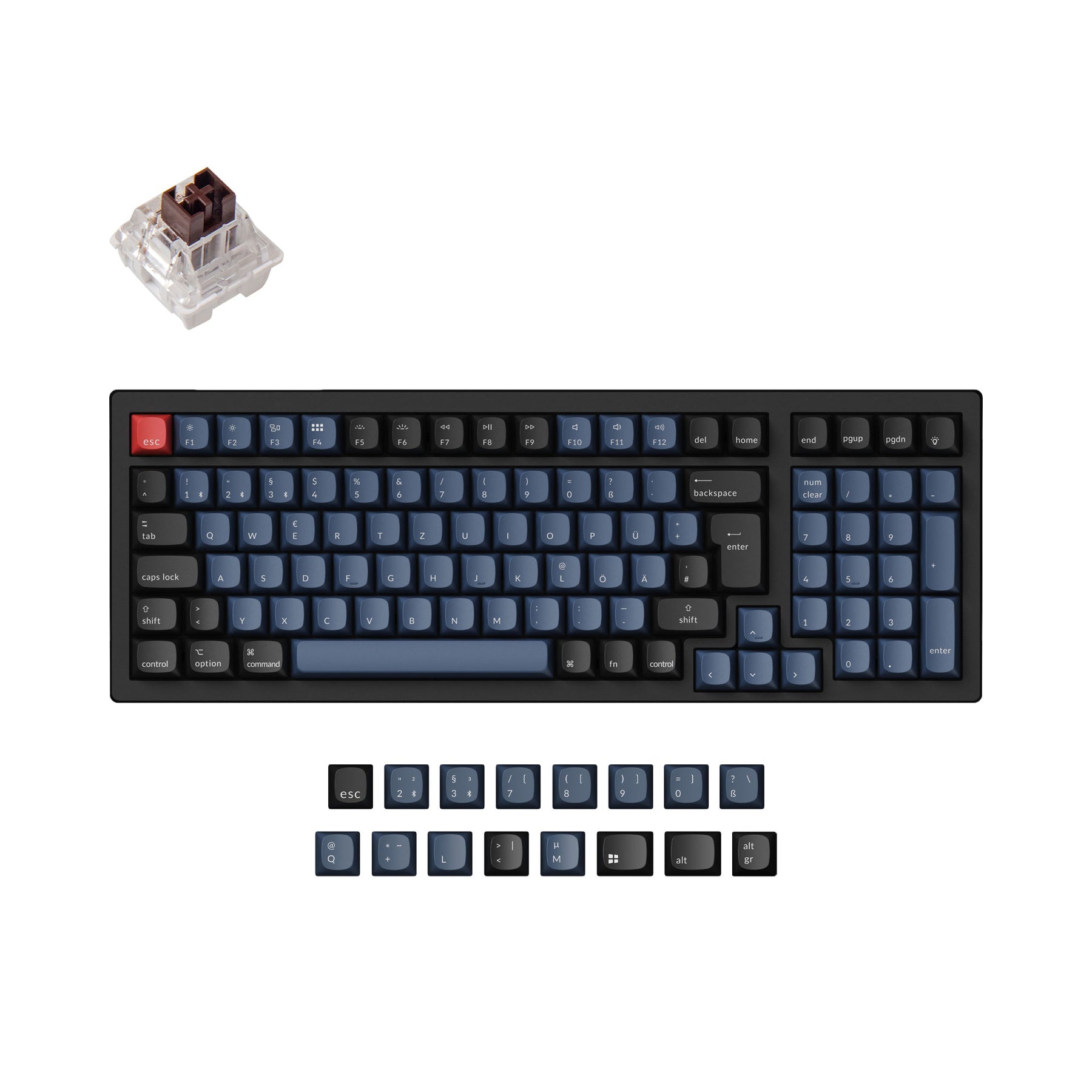 keychron-k4-pro-qmk-via-clavier-m-canique-sans-fil-iso image 6