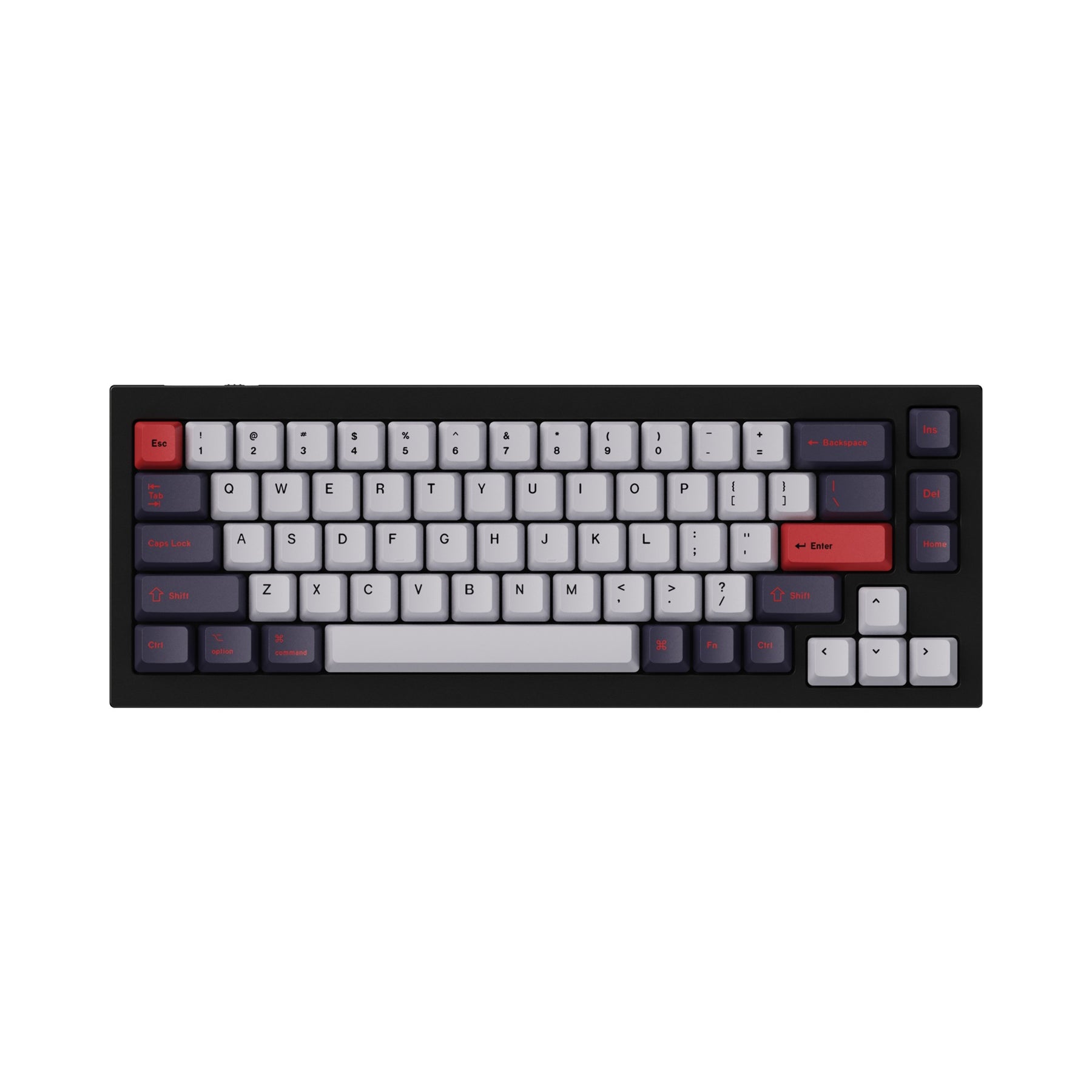 keychron-set-de-keycaps-oem-dye-sub-pbt-ruby-ansi image 2