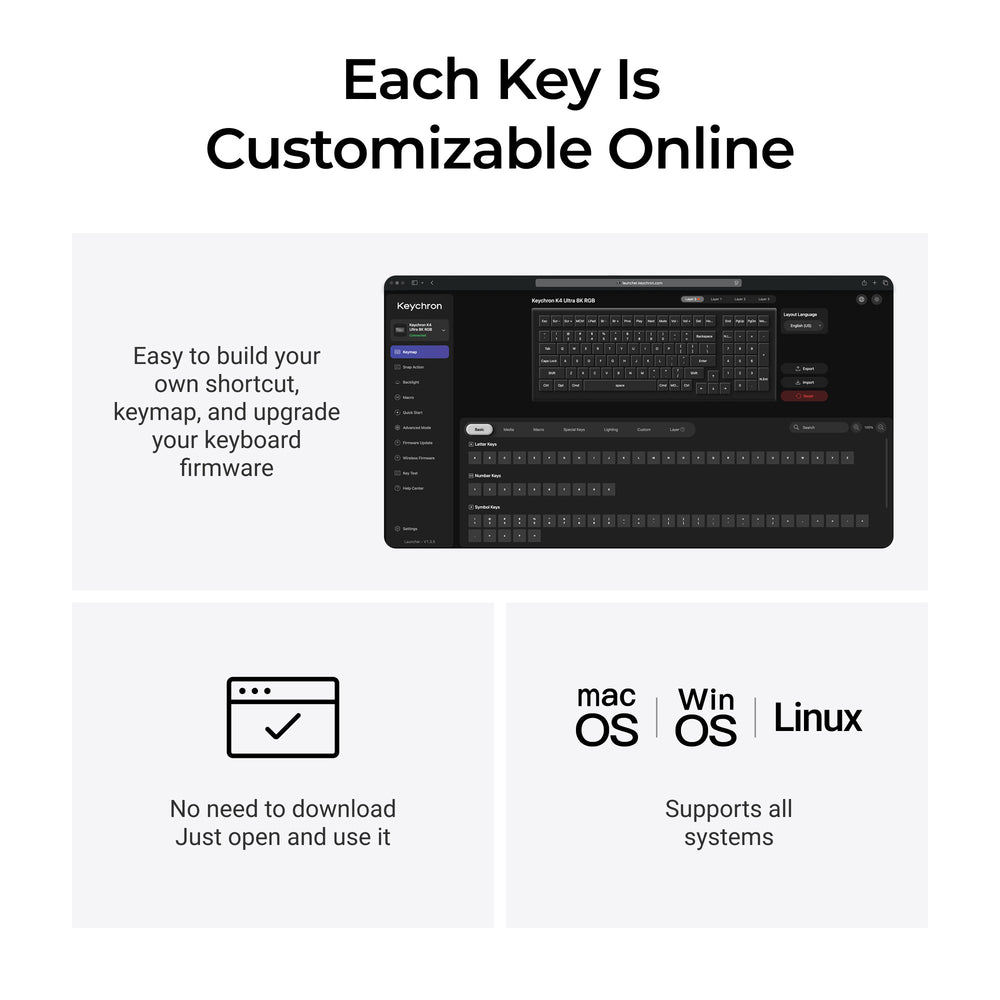 keychron-k4-ultra-clavier-m-canique-custom-sans-fil-96-8k-ansi-us image 7
