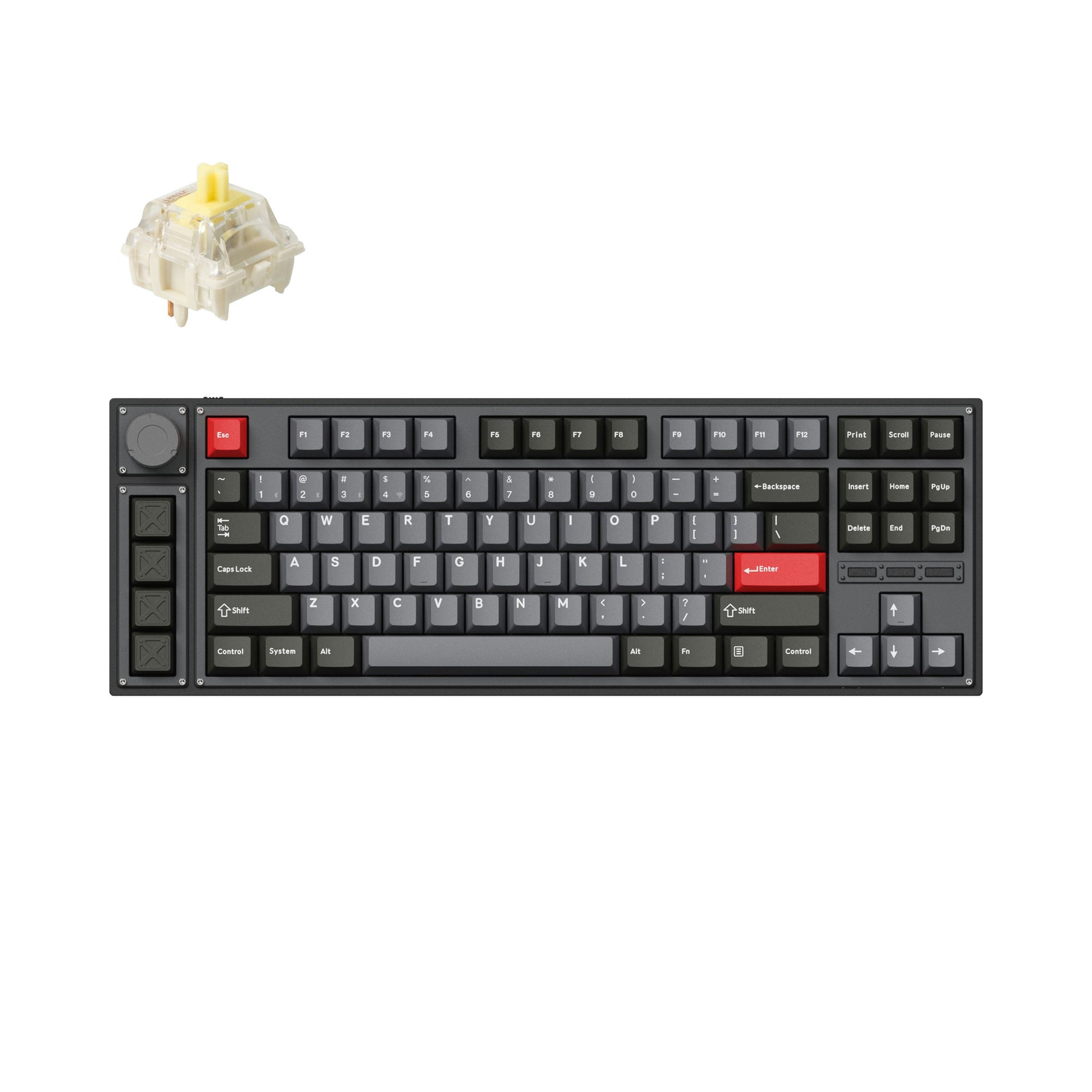 lemokey-l3-keychron-clavier-m-canique-personnalisable-sans-fil-qmk-via-us-ansi image 3