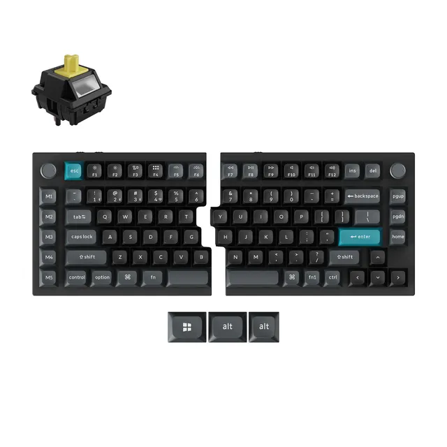 keychron-q11-ultra-8k-clavier-m-canique-custom-sans-fil-split-75-aluminium-us-an image 1