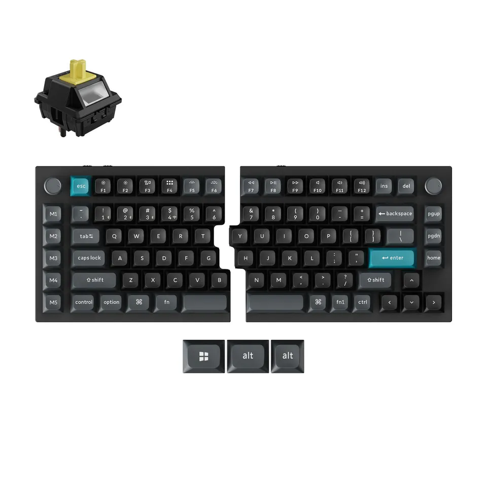 keychron-q11-ultra-8k-clavier-m-canique-custom-sans-fil-split-75-aluminium-us-an image 1