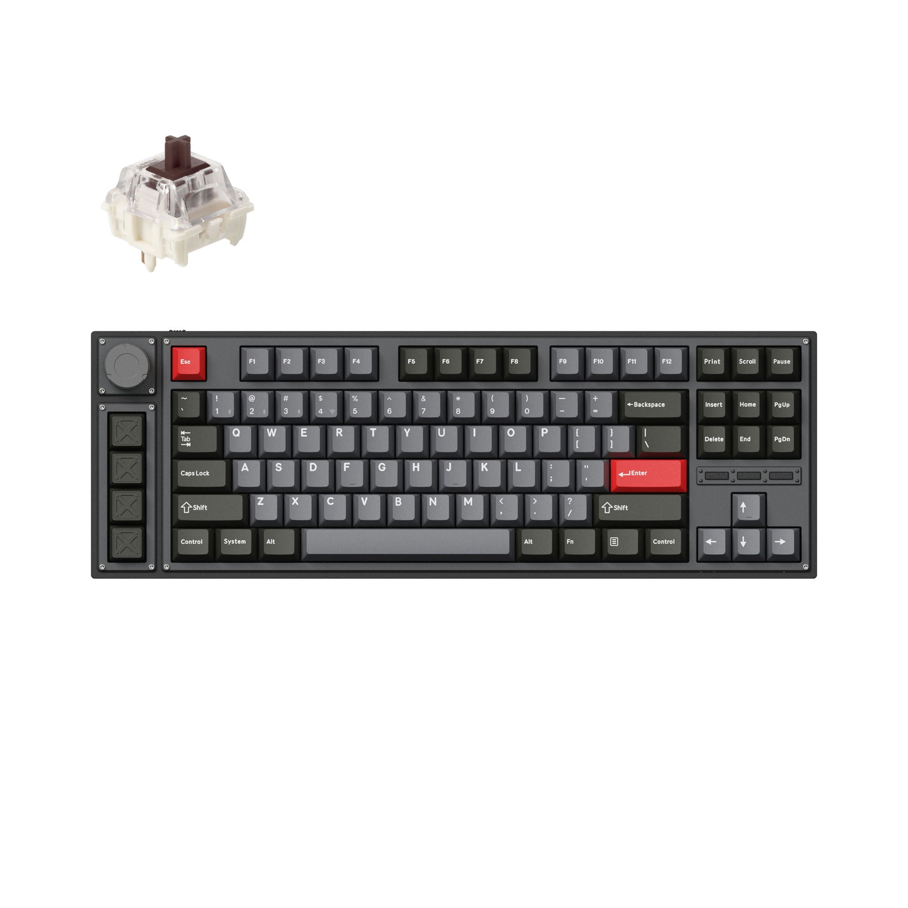 lemokey-l3-keychron-clavier-m-canique-personnalisable-sans-fil-qmk-via-us-ansi image 2