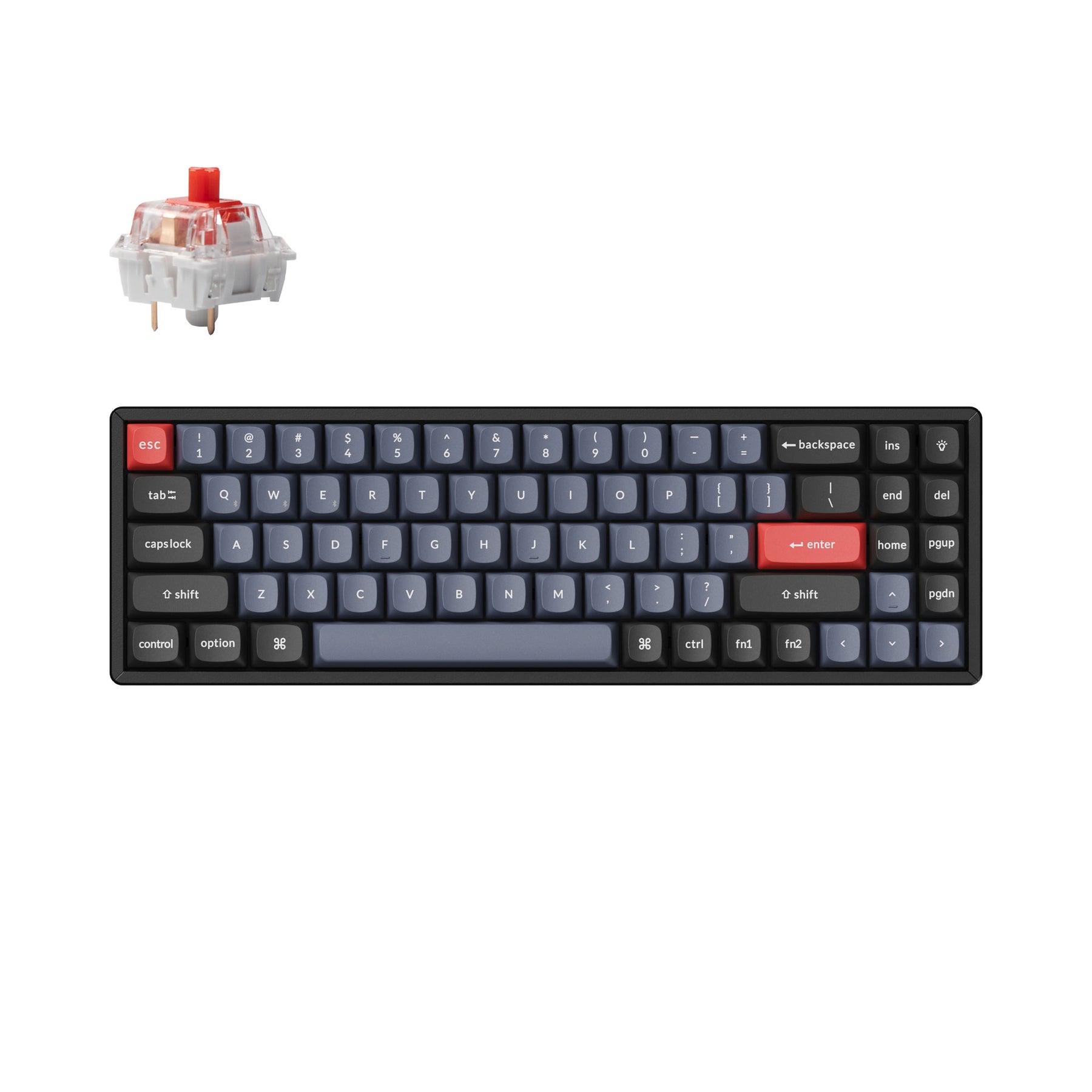 keychron-k14-pro-clavier-m-canique-sans-fil-qmk-via-disposition-us-ansi image 3