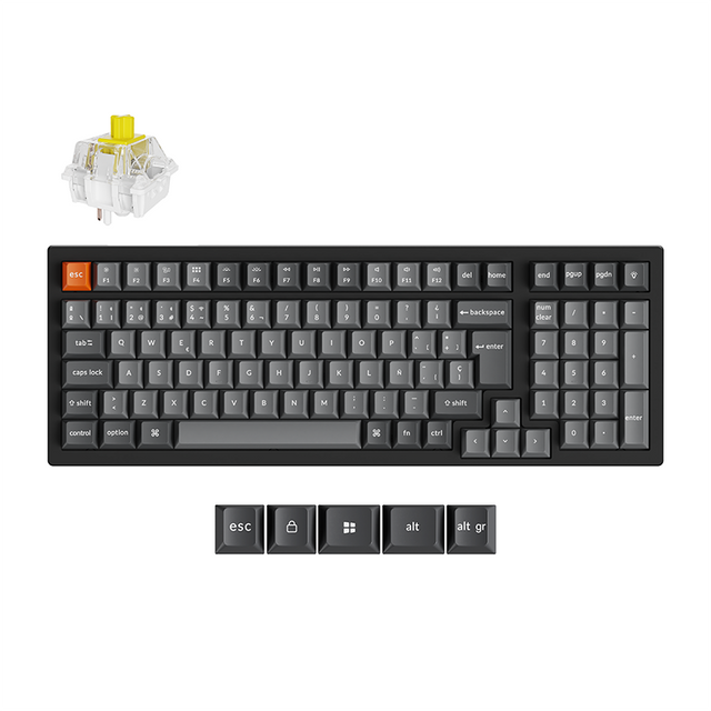 keychron-k4-max-qmk-clavier-m-canique-sans-fil-96-iso image 3