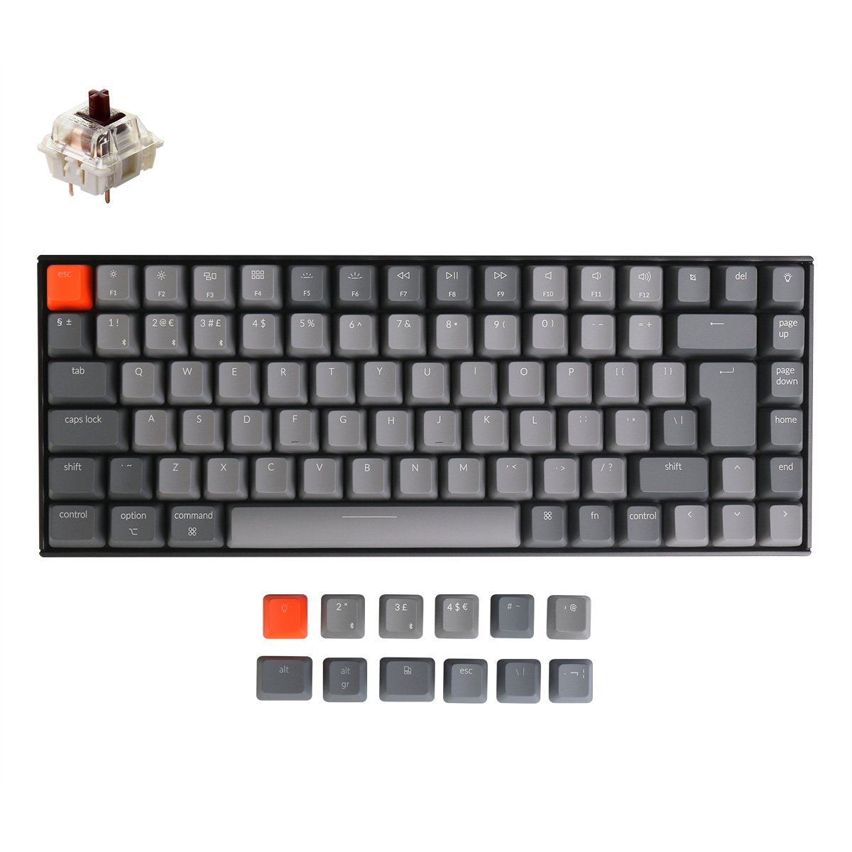 keychron-k2-clavier-m-canique-sans-fil-uk-iso-v2-75 image 5