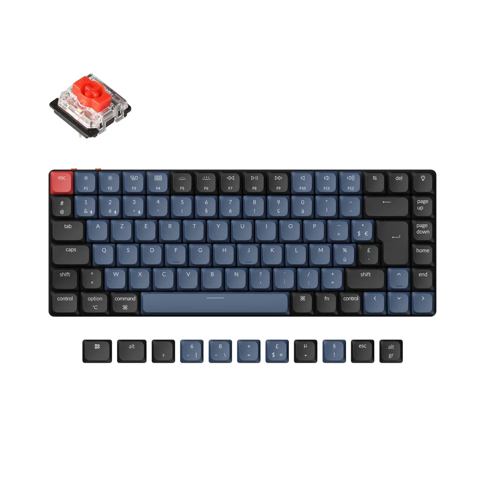 keychron-k3-pro-qmk-via-clavier-m-canique-sans-fil-ultra-fin-75-low-profile-iso image 1