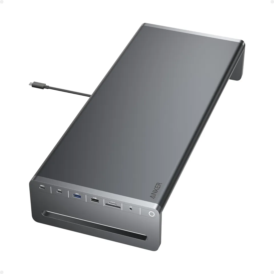 anker-hub-usb-c-10-en-1-support-moniteur-aluminium-100w-pd-hdmi-4k-60hz image 1